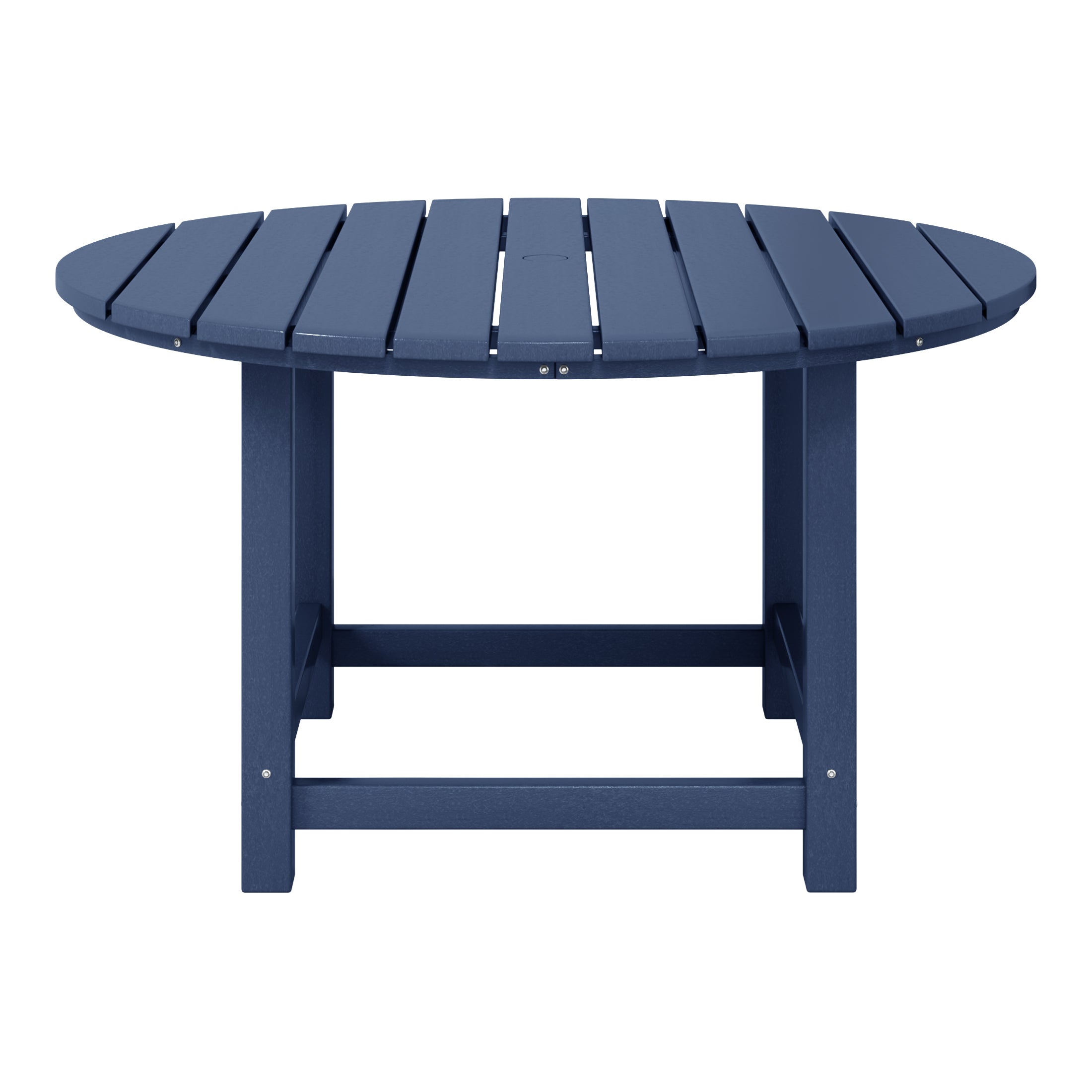 Paradise Kids Outdoor Patio Furniture HDPE 38" Wide Round Dining Table