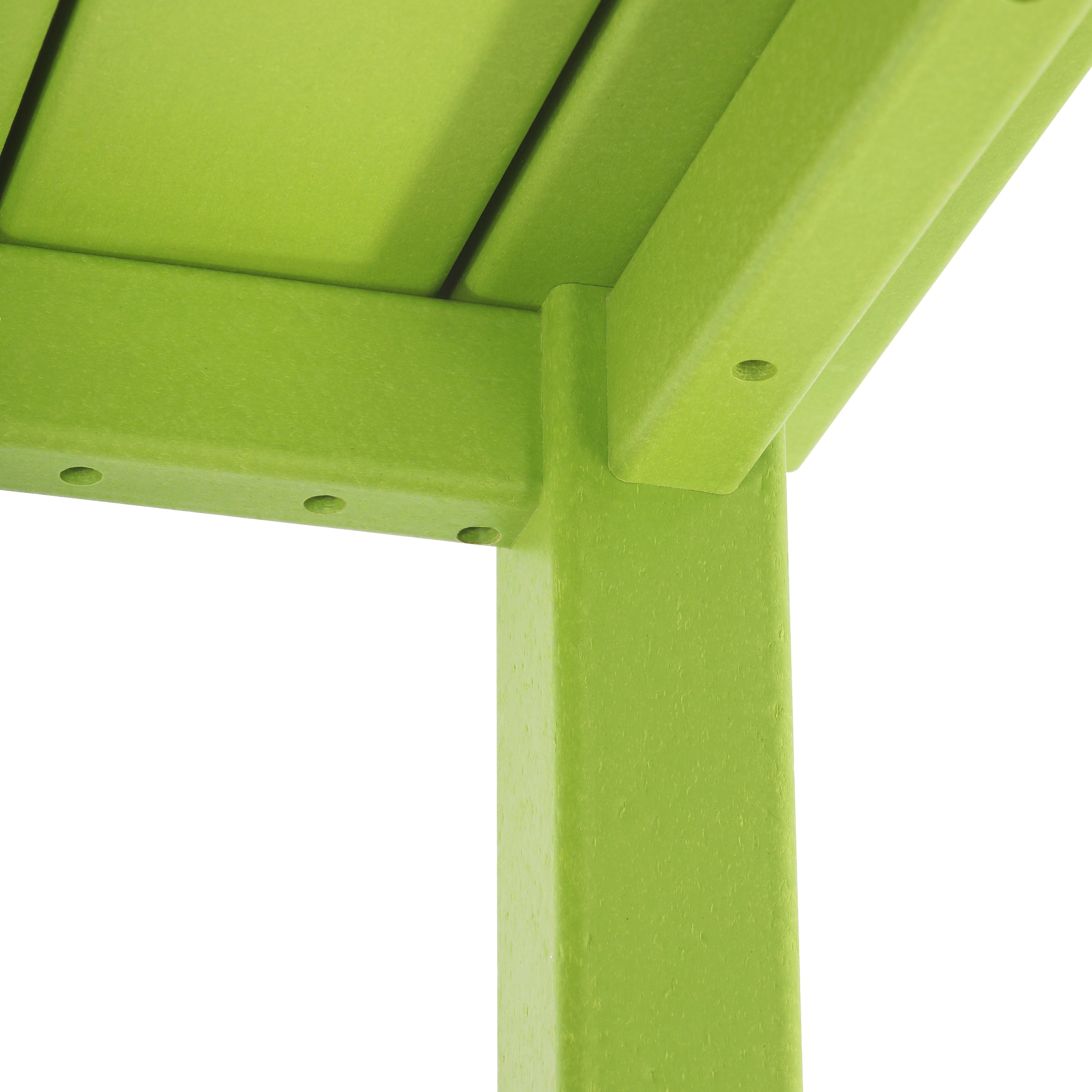 Paradise Low Outdoor HDPE Square Patio Coffee Table