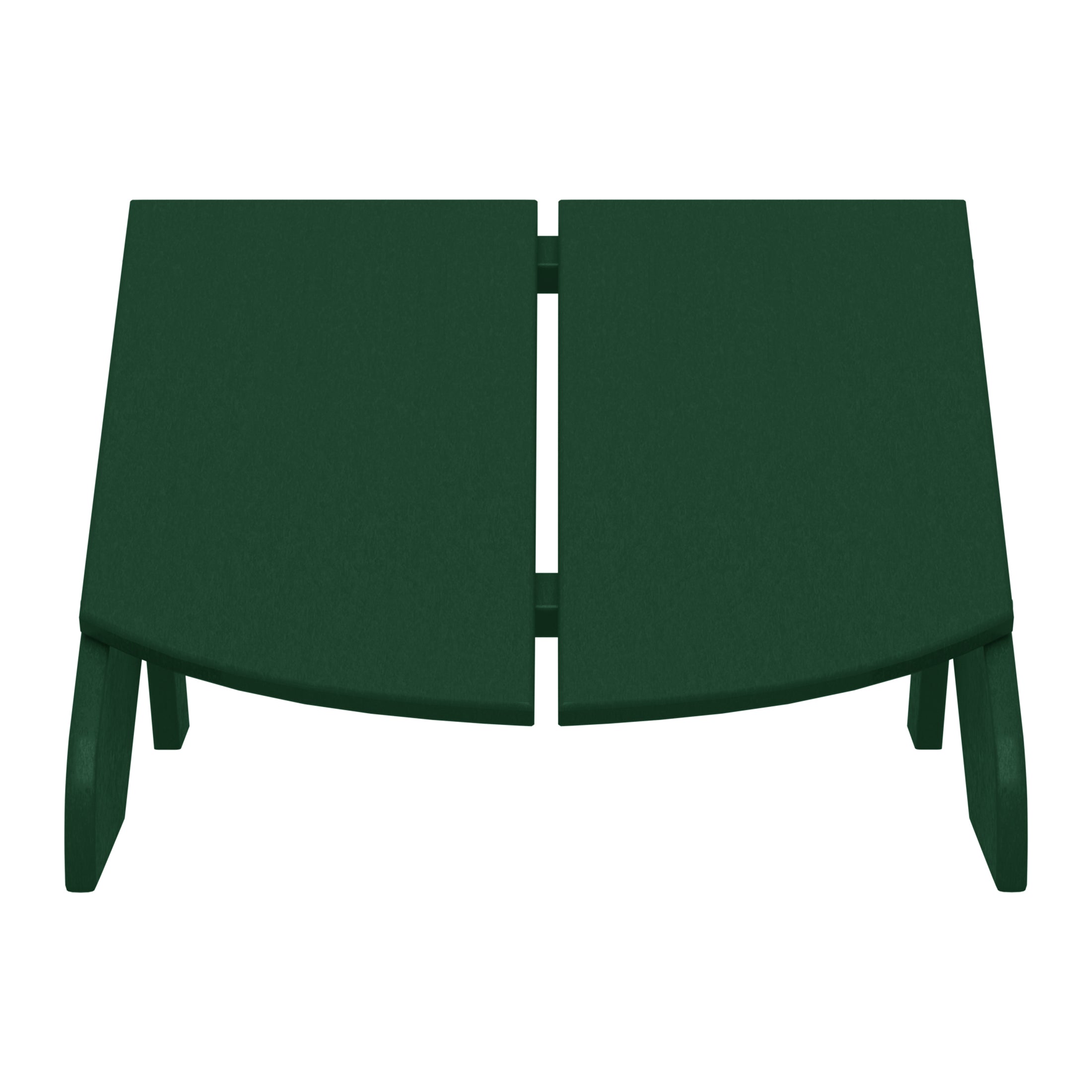 Seaview Modern HDPE Plastic Folding Patio Adirondack Ottoman