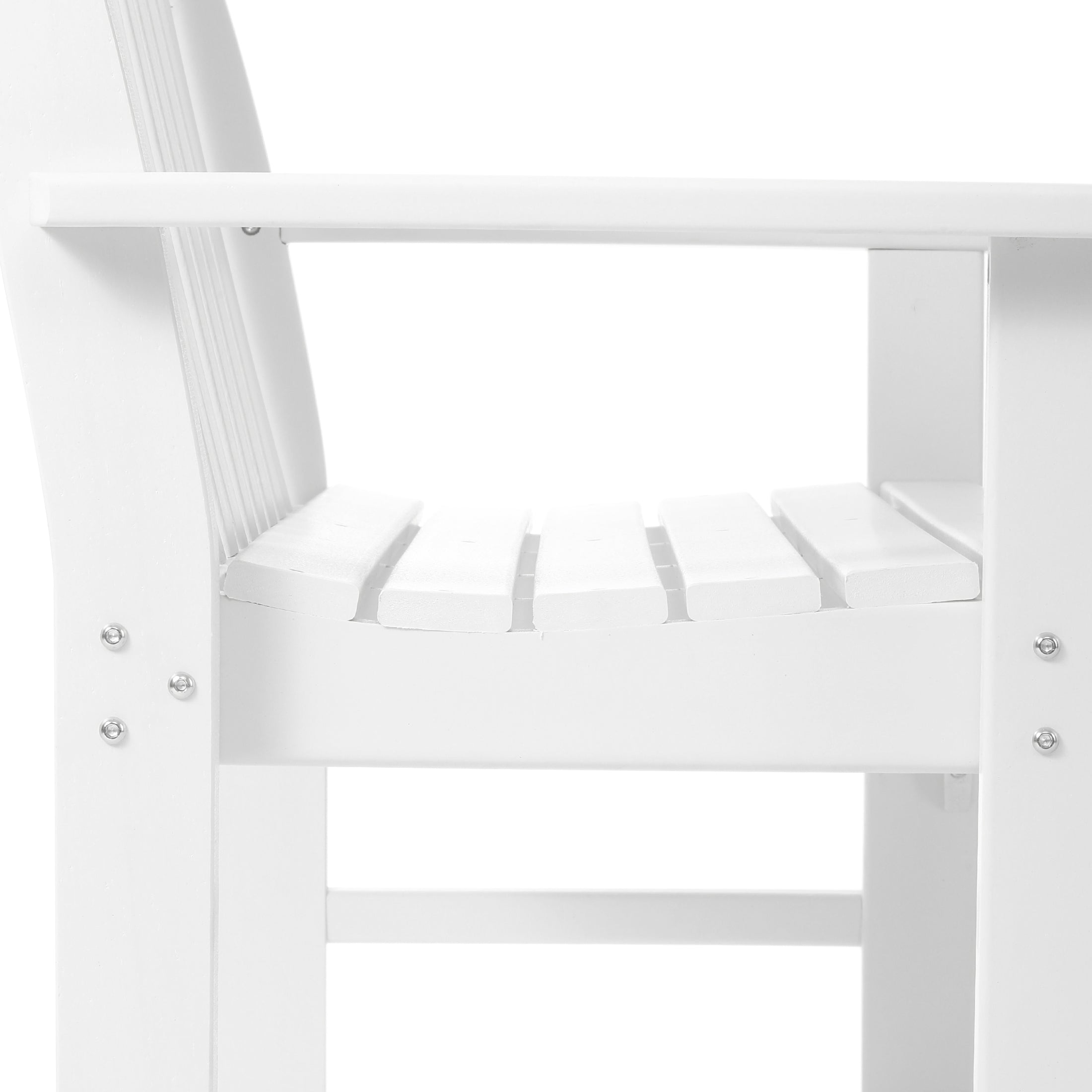 Paradise 3-Piece HDPE Outdoor Patio Furniture Couch and Coffee Table Set