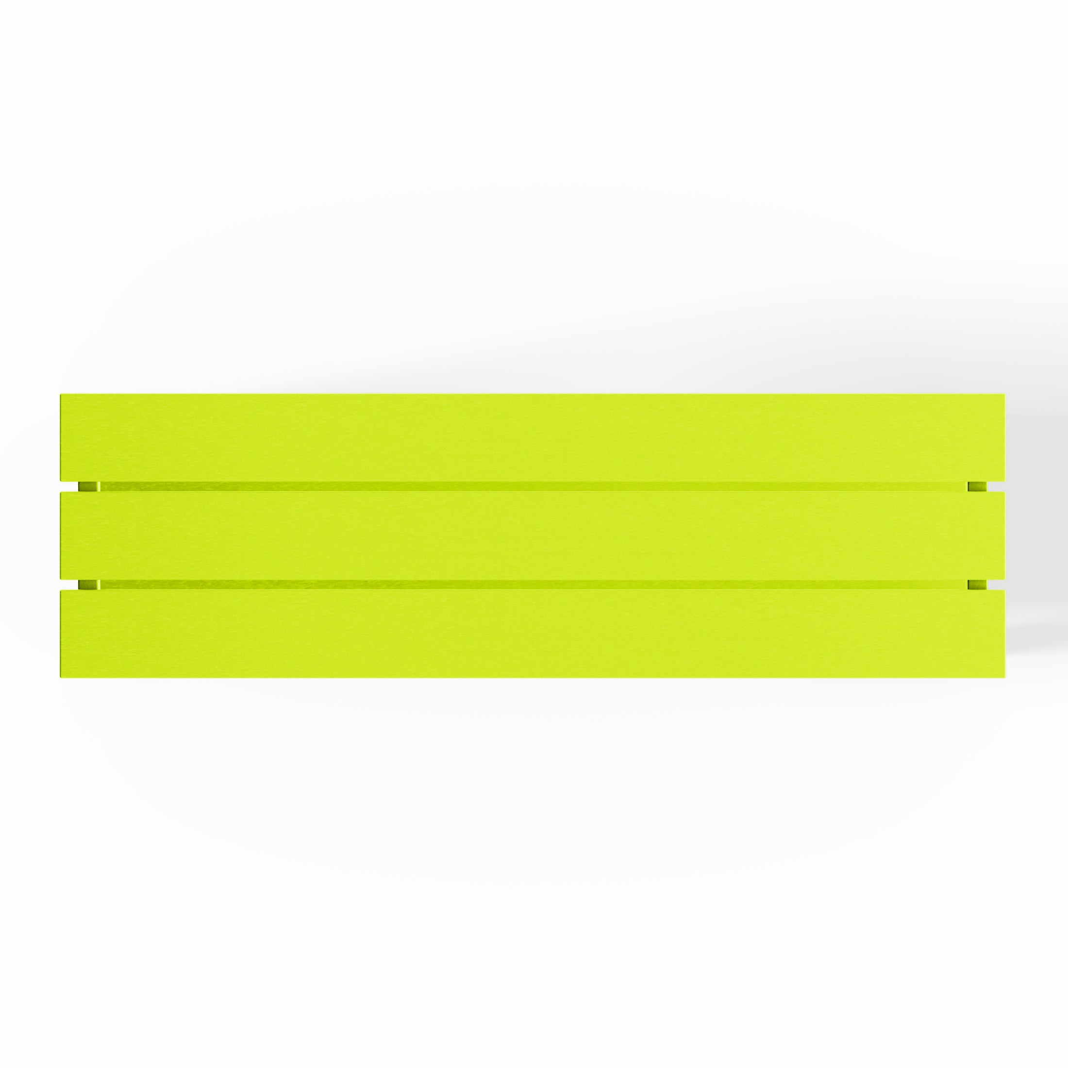 Paradise 55" Outdoor Patio HDPE Adirondack 2-Tier Shelf Console Table