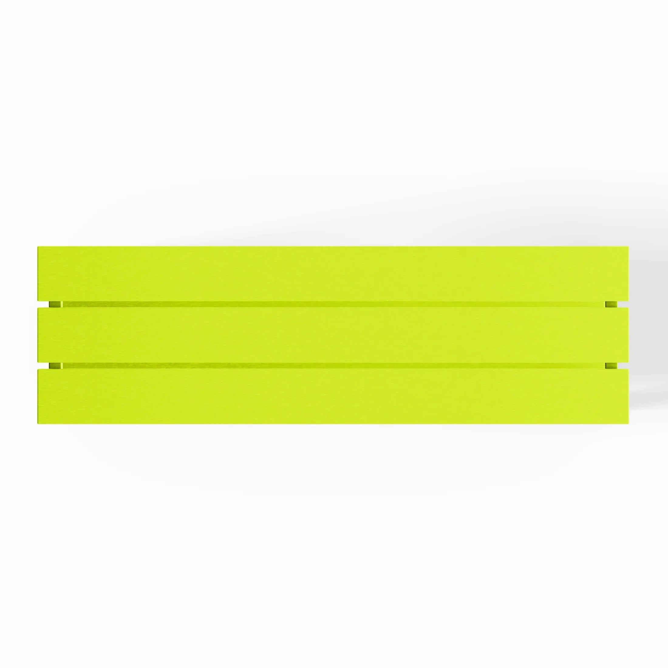 Paradise 55" Outdoor Patio HDPE Adirondack 2-Tier Shelf Console Table