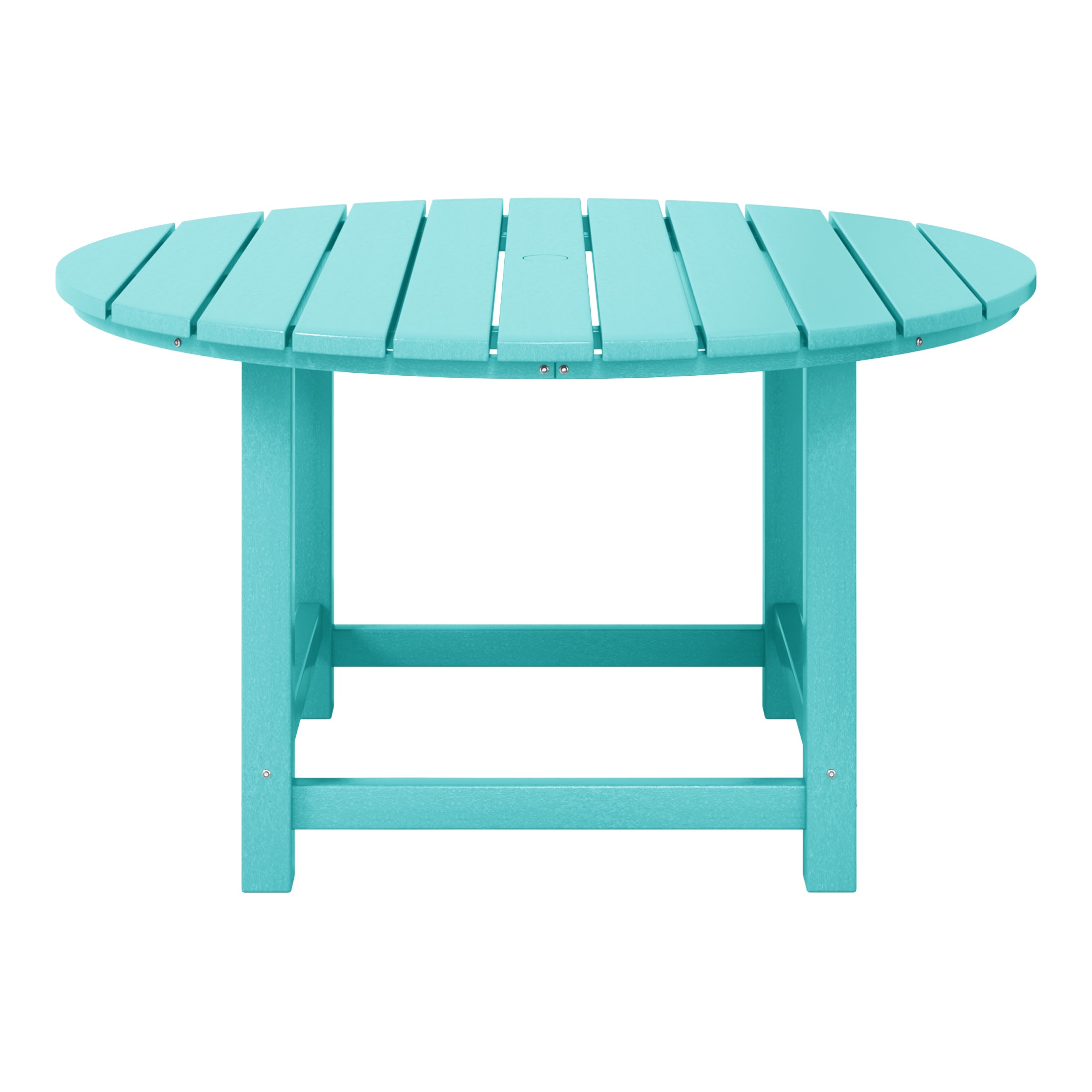 Paradise Kids Outdoor Patio Furniture HDPE 38" Wide Round Dining Table