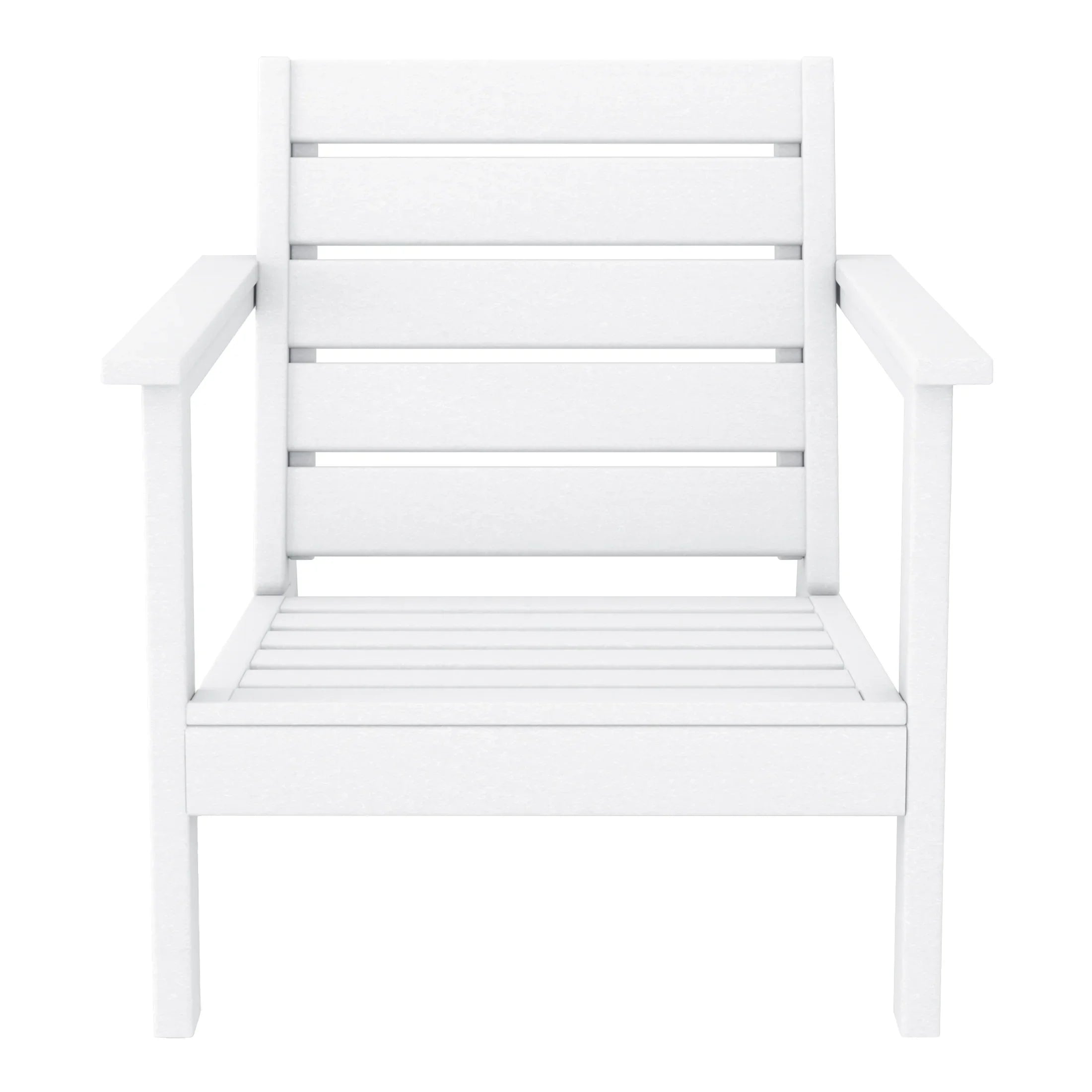 Portsmouth Outdoor Patio HDPE Deep Seating Armchair