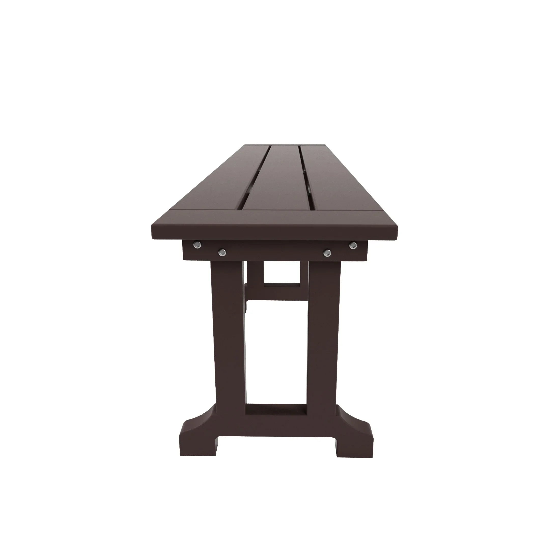 Paradise 6-Piece HDPE Outdoor Rectangle Dining Patio Table and Chairs Set