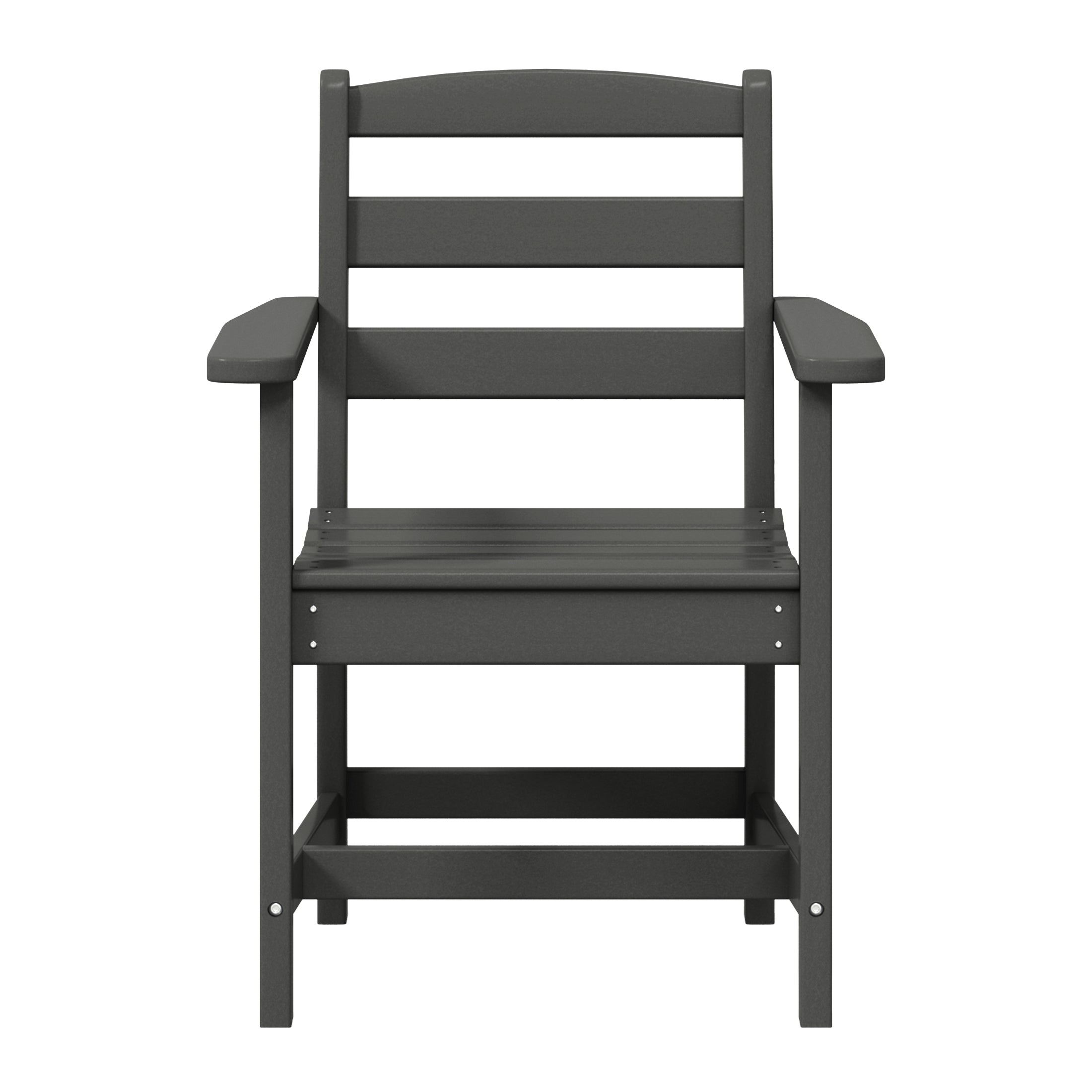 Palms Outdoor HDPE Patio Classic Dining Arm Chair