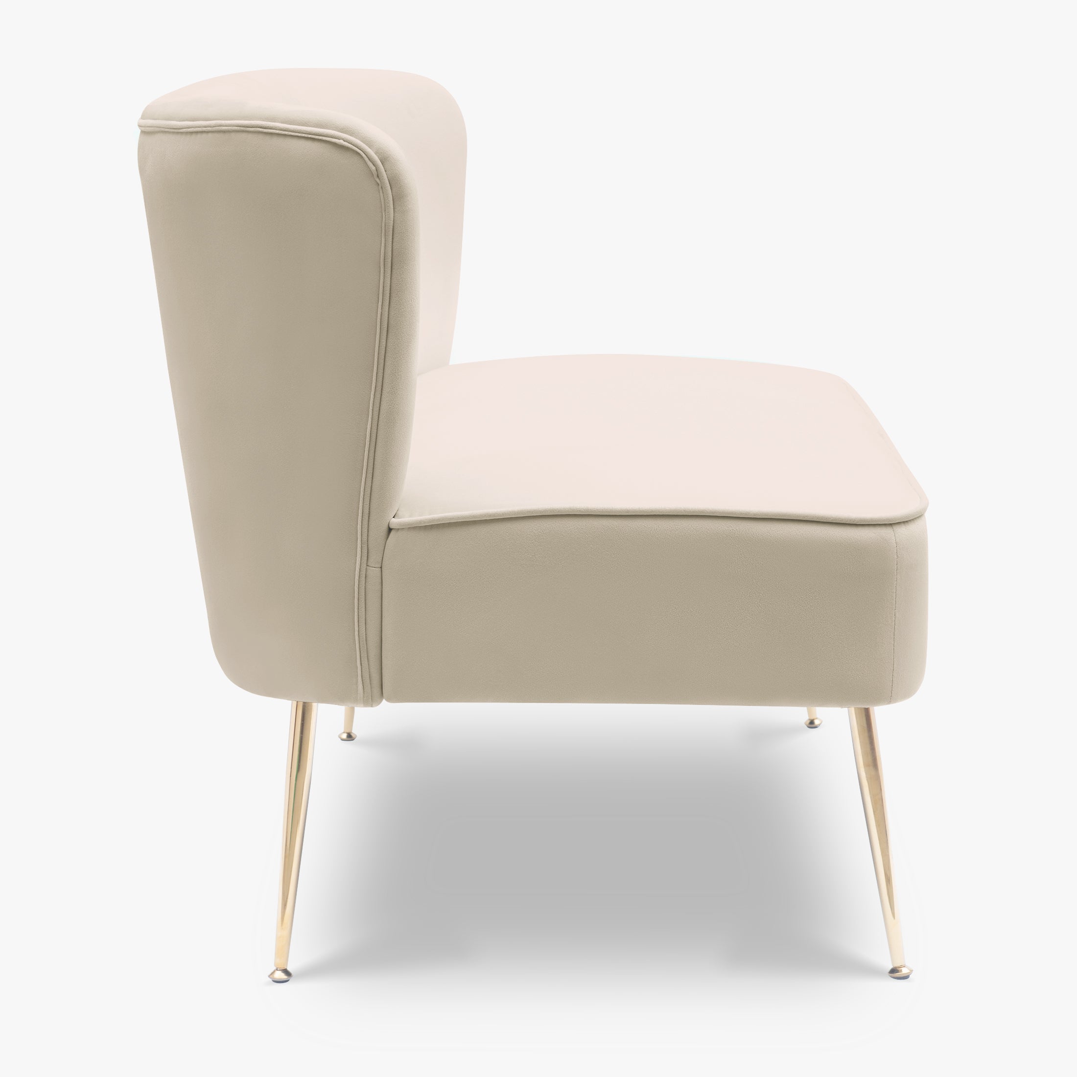 Alaia Mid Century Modern Tufted Velvet Loveseat Sofa and 25" Accent Chair 3-Piece Set