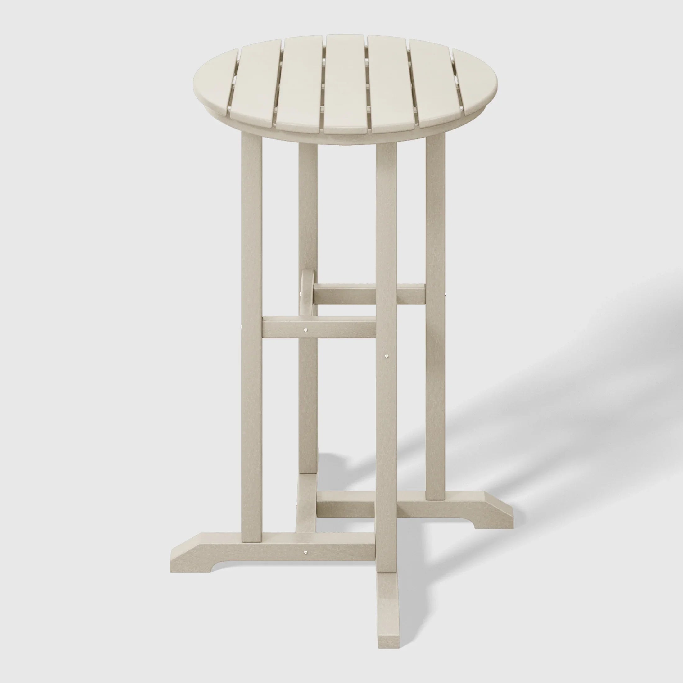 Paradise 37" Counter Height Round Outdoor Patio Bistro Bar Table