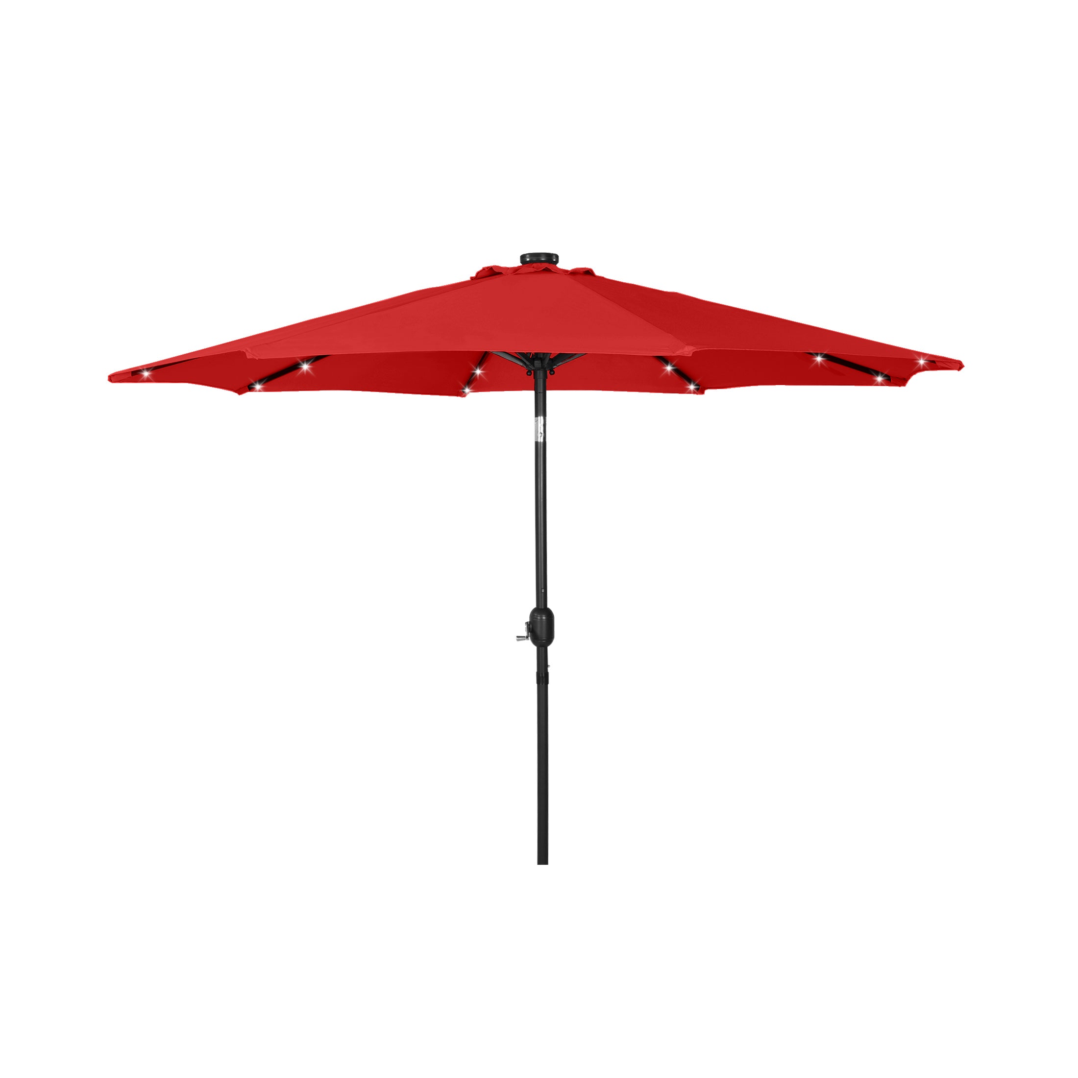 Westlake 9 ft. Patio Solar Power LED lights Market Umbrella