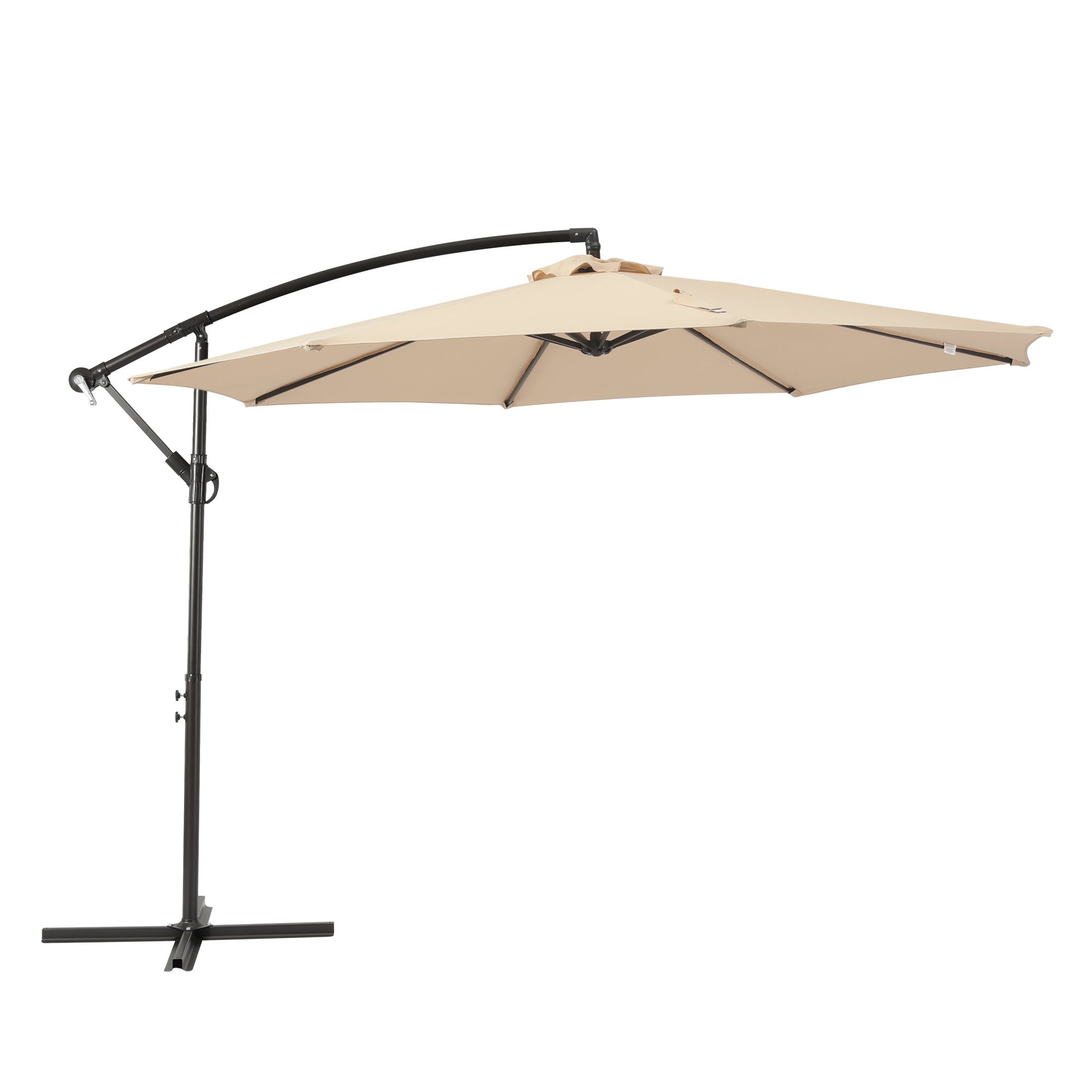 Elm 10 ft. Outdoor / Patio Cantilever Hanging Umbrella