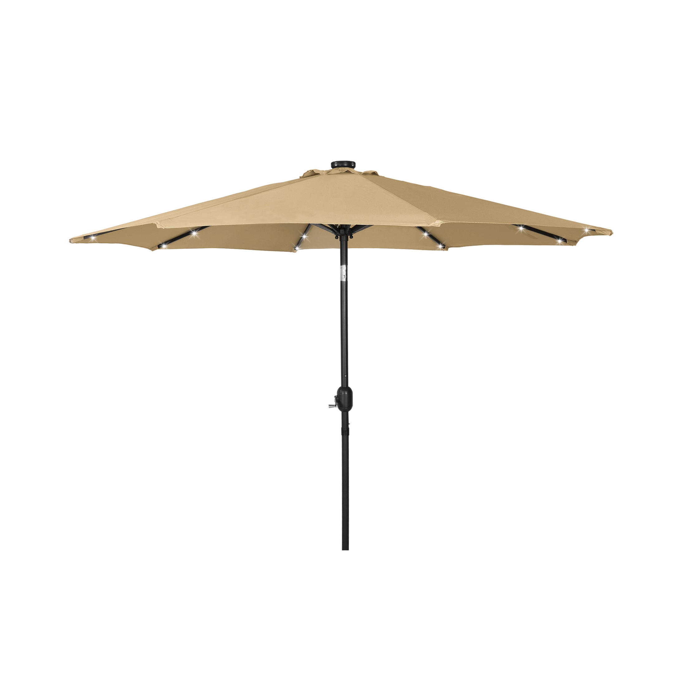 Westlake 9 ft. Patio Solar Power LED lights Market Umbrella