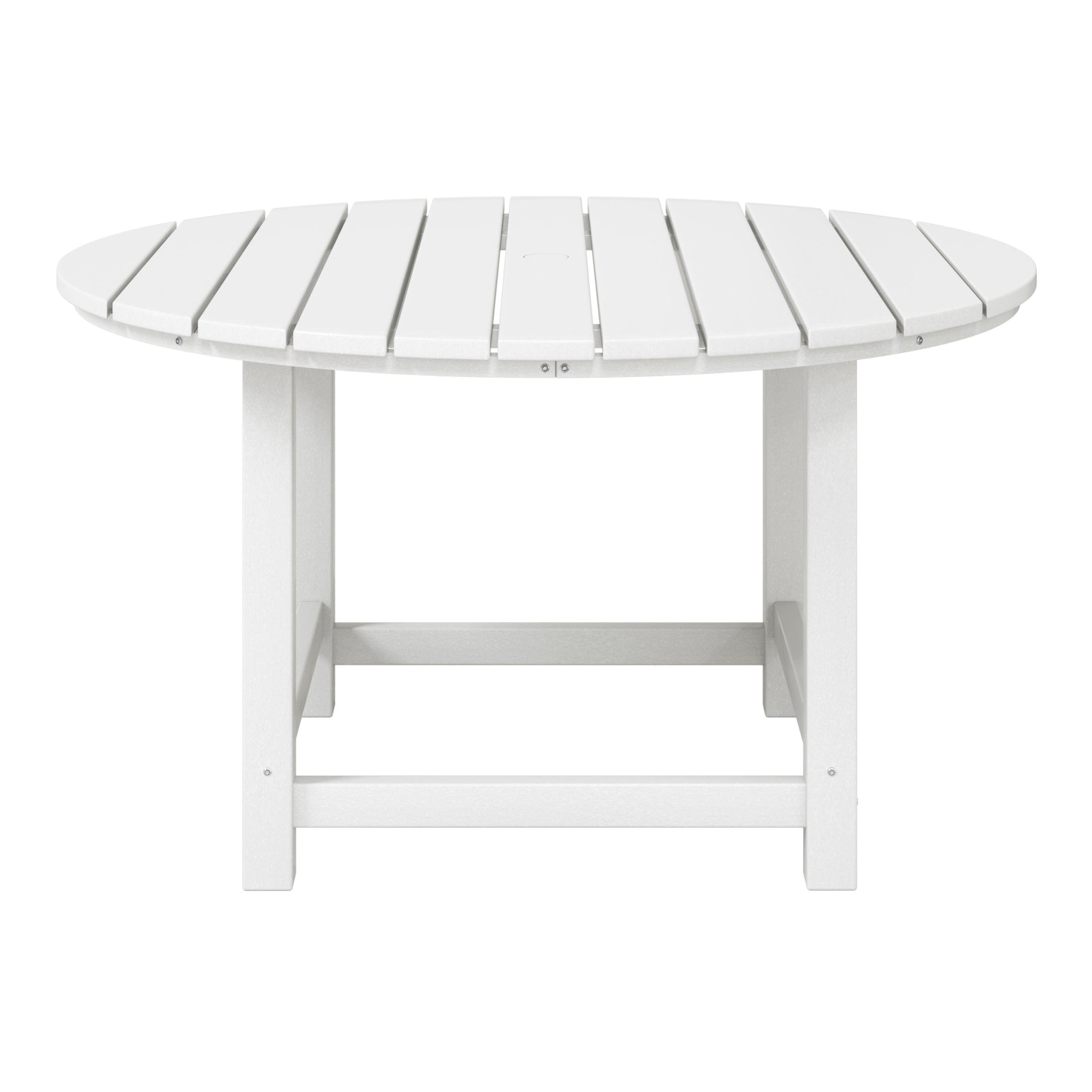 Paradise Kids Outdoor Patio Furniture HDPE 38" Wide Round Dining Table