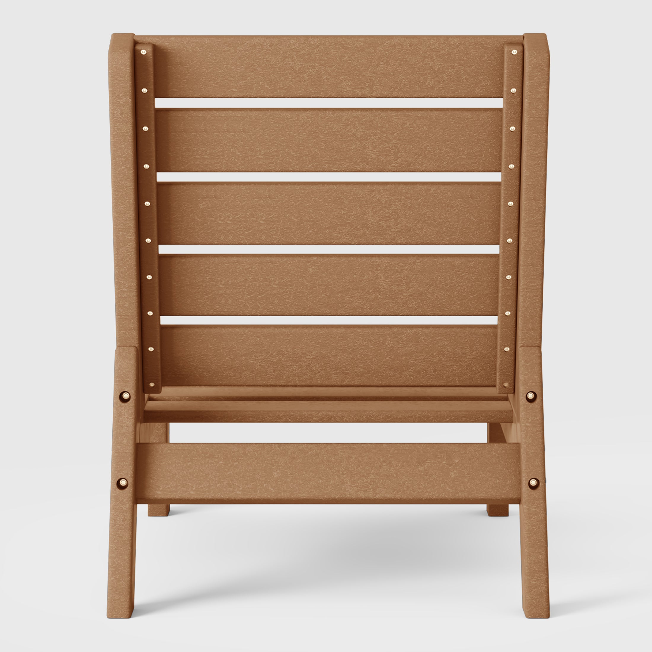 Portsmouth Outdoor HDPE Deep Seating Modular Armless Patio Chair