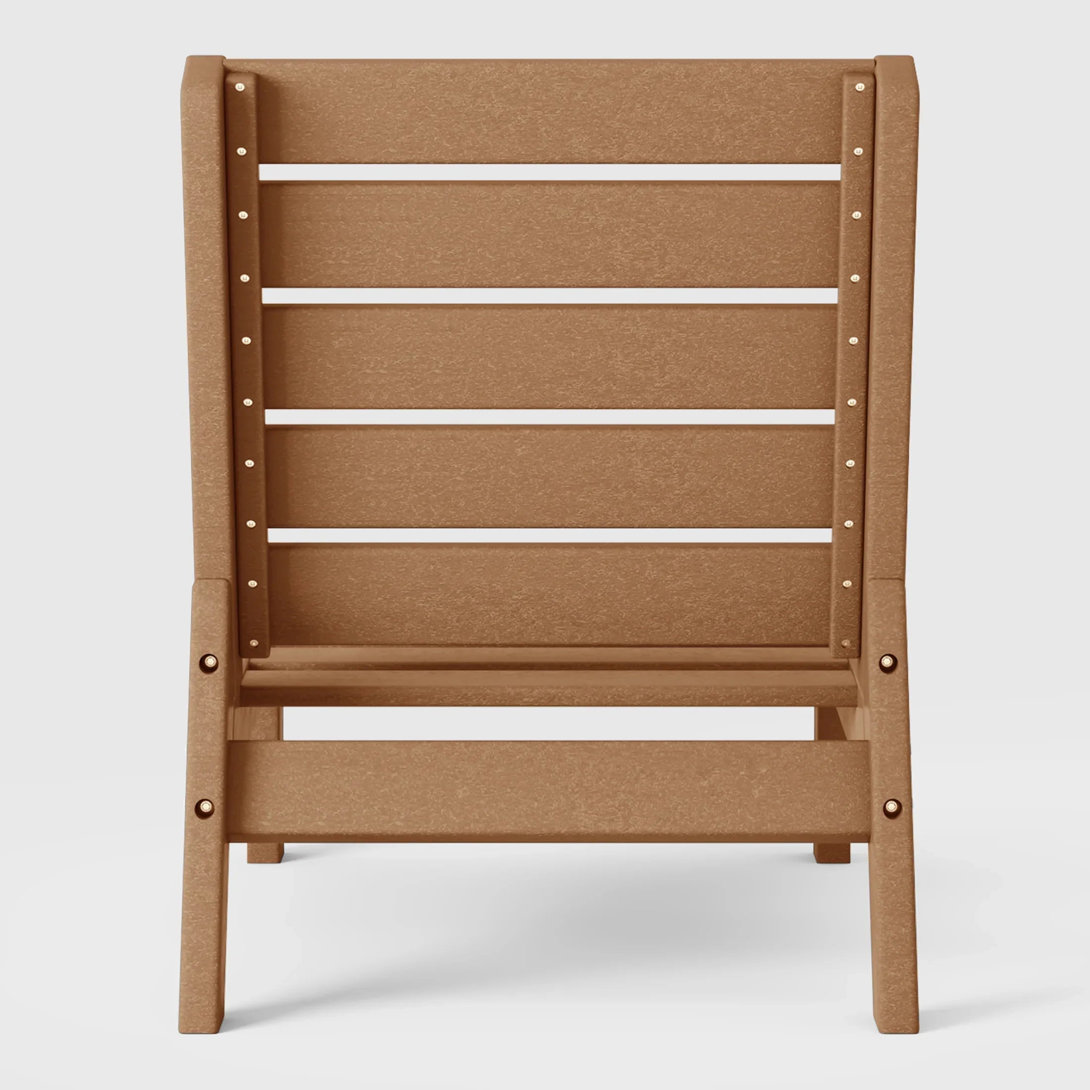 Portsmouth Outdoor HDPE Deep Seating Modular Armless Patio Chair