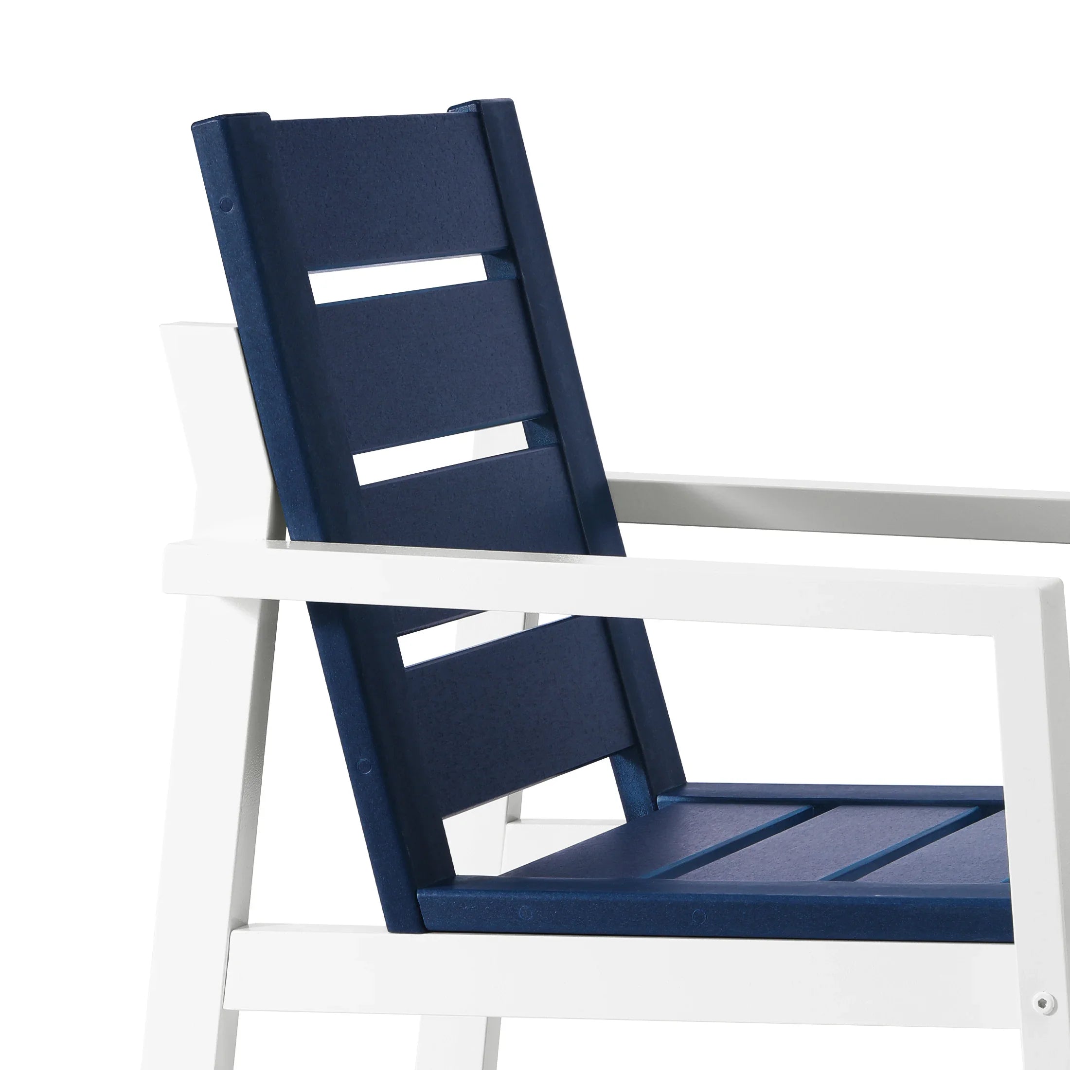 Stinson HDPE Outdoor Patio Dining Arm Chair
