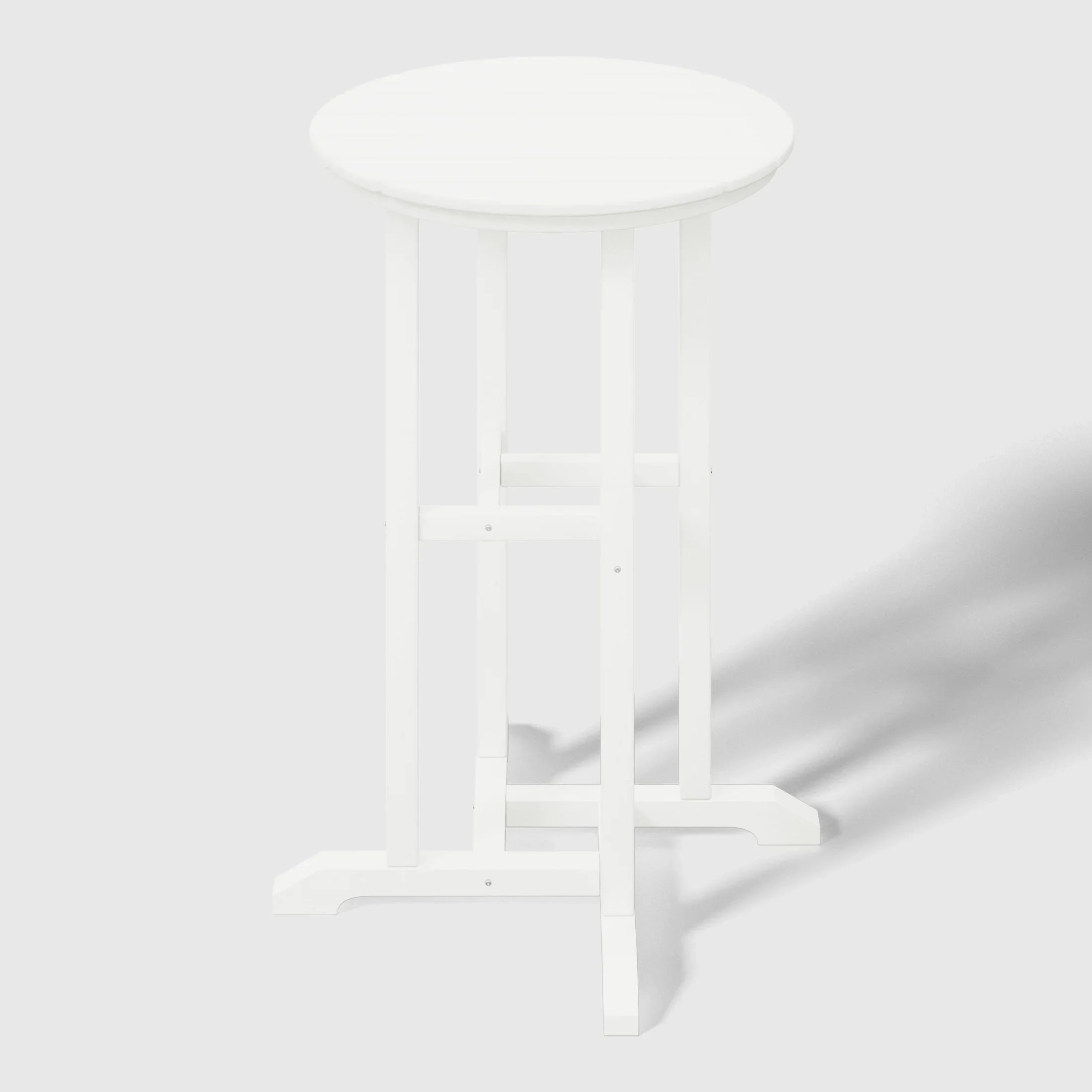 Paradise 37" Counter Height Round Outdoor Patio Bistro Bar Table