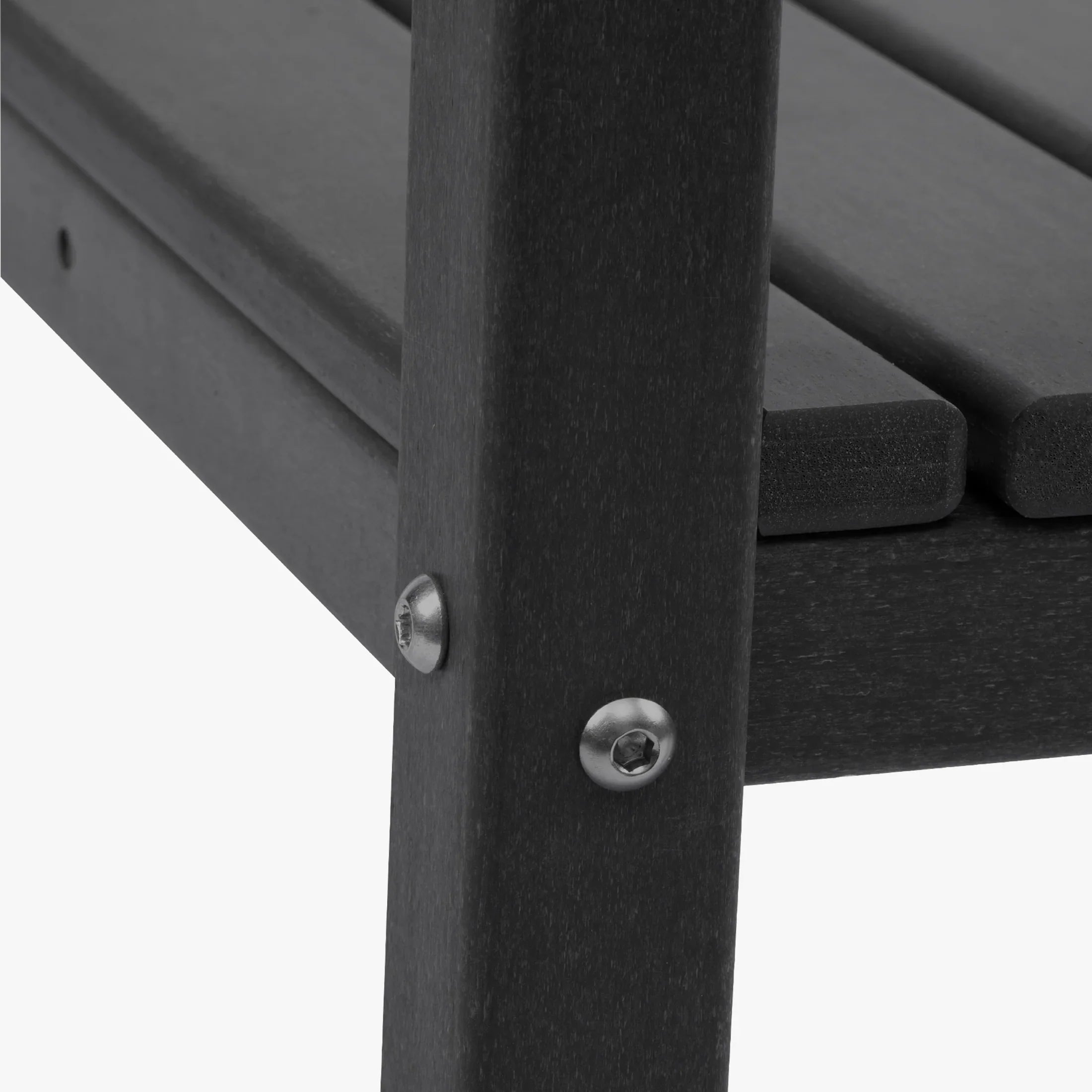 Paradise 36" Outdoor Adirondack HDPE 2-Tier Patio Side Table