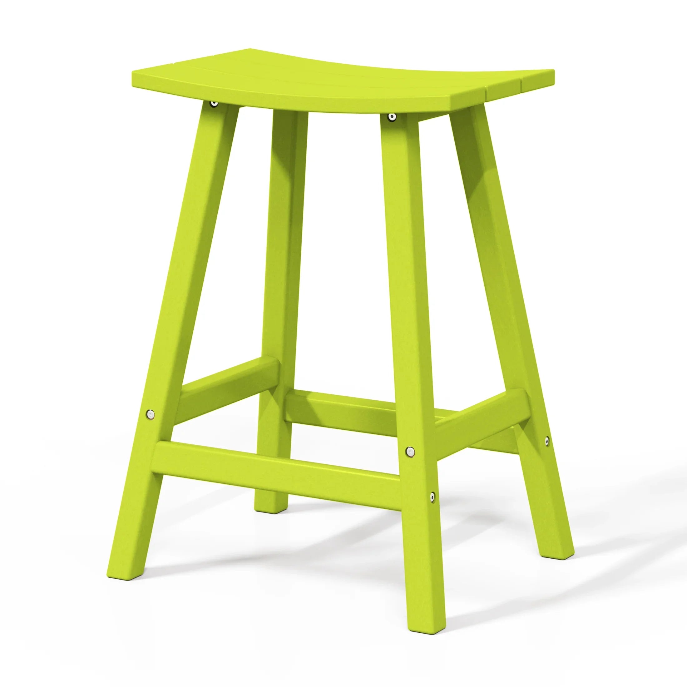 Paradise 24" height Outdoor / Patio Saddle bar stool