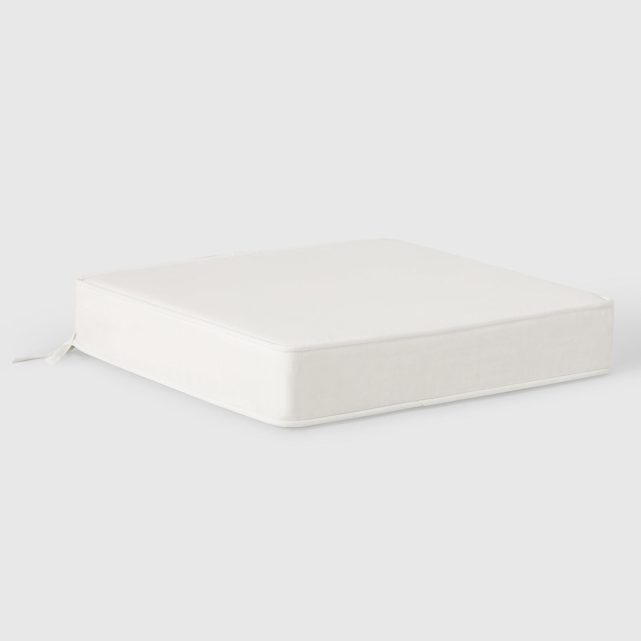 Harmony Outdoor Patio Furniture Seat Chair Square Cushions with Piping. Set of 2, 20" x 19"