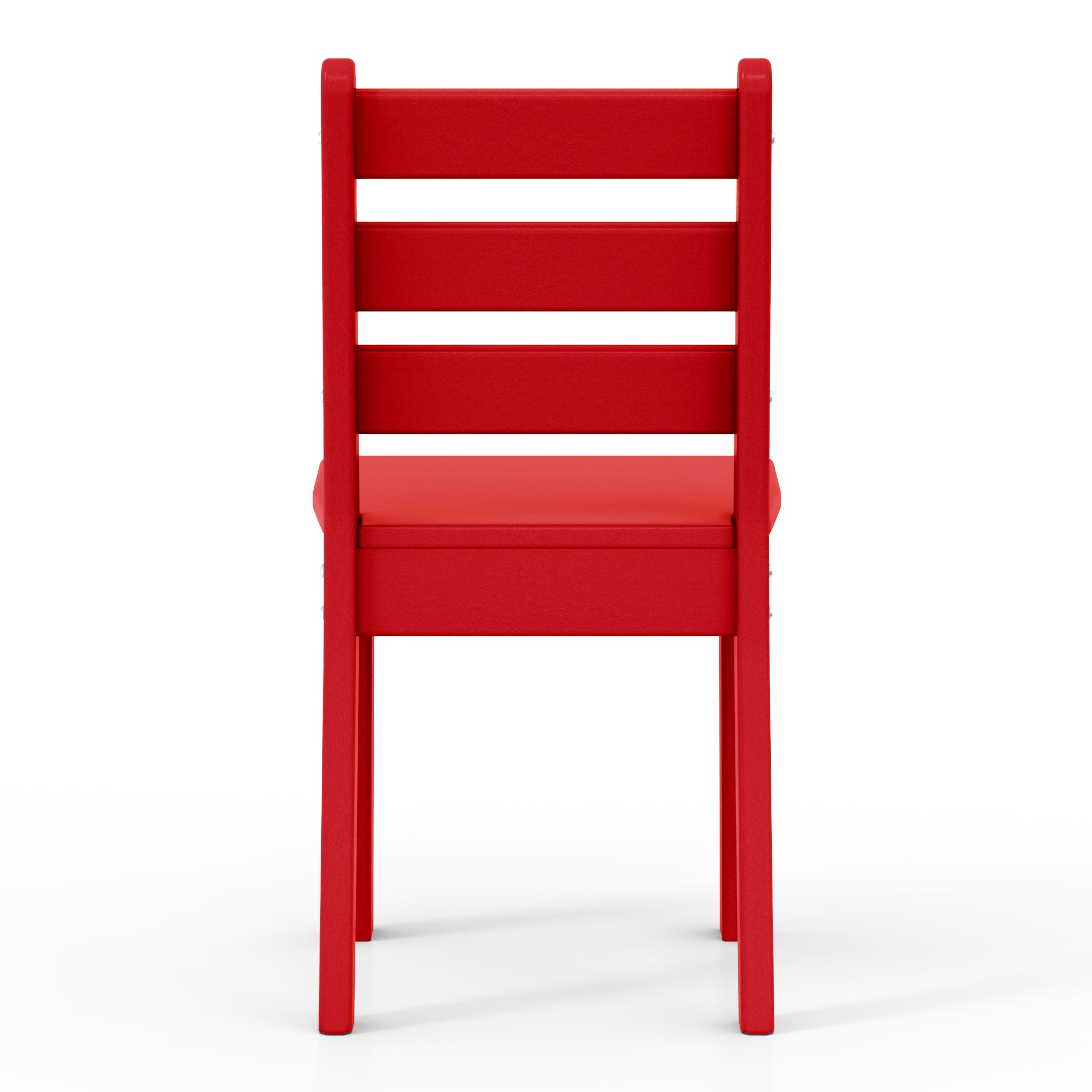 Playhouse Outdoor HDPE Kids Plastic Toddler Dining Chair (Set of Two)