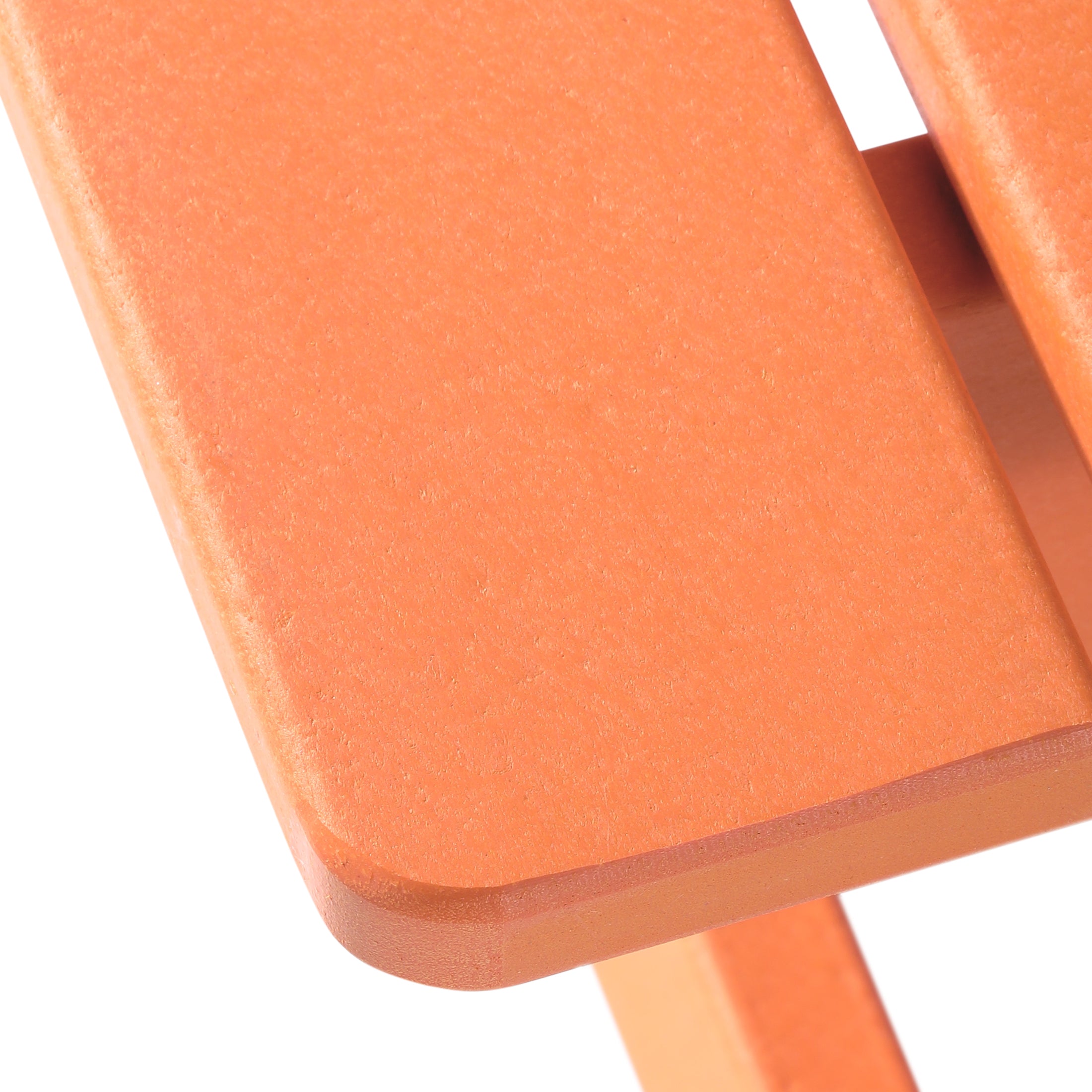 Paradise Outdoor Patio Kids HDPE Plastic Picnic Bench Table