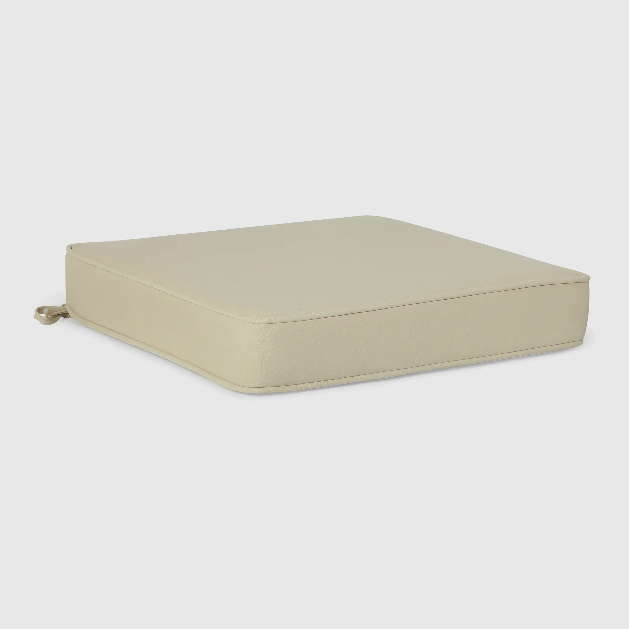 Harmony Outdoor Patio Furniture Seat Chair Square Cushions with Piping. Set of 2, 20" x 19"