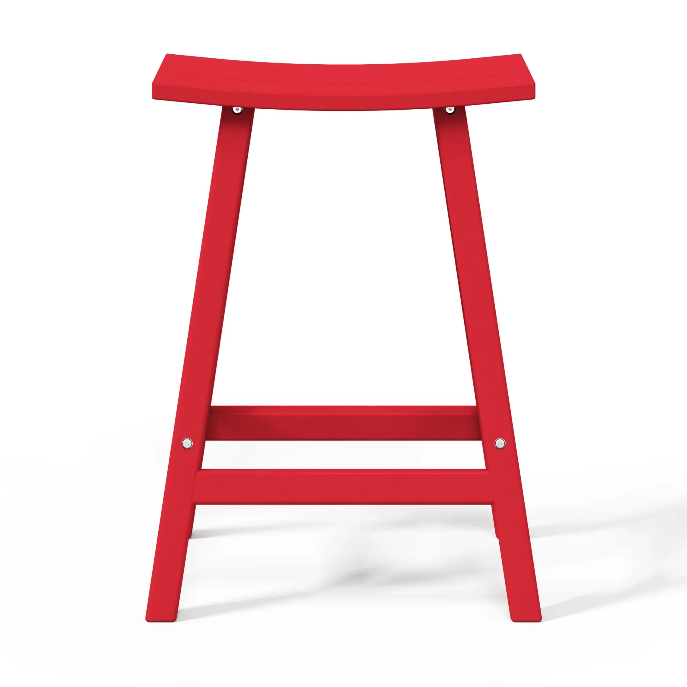 Paradise 24" height Outdoor / Patio Saddle bar stool