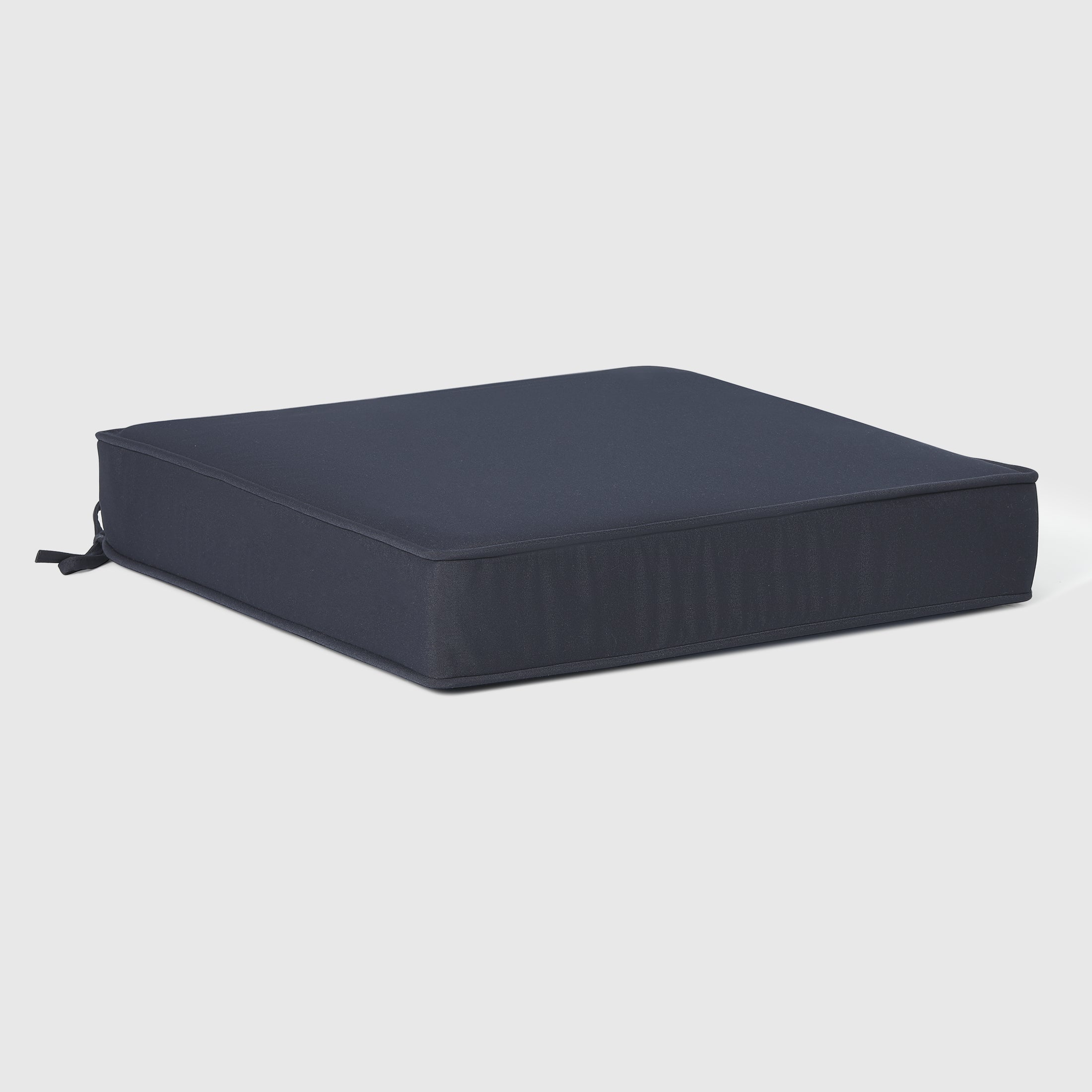 Harmony Outdoor Patio Furniture Seat Chair Square Cushions with Piping. Set of 2, 20" x 19"