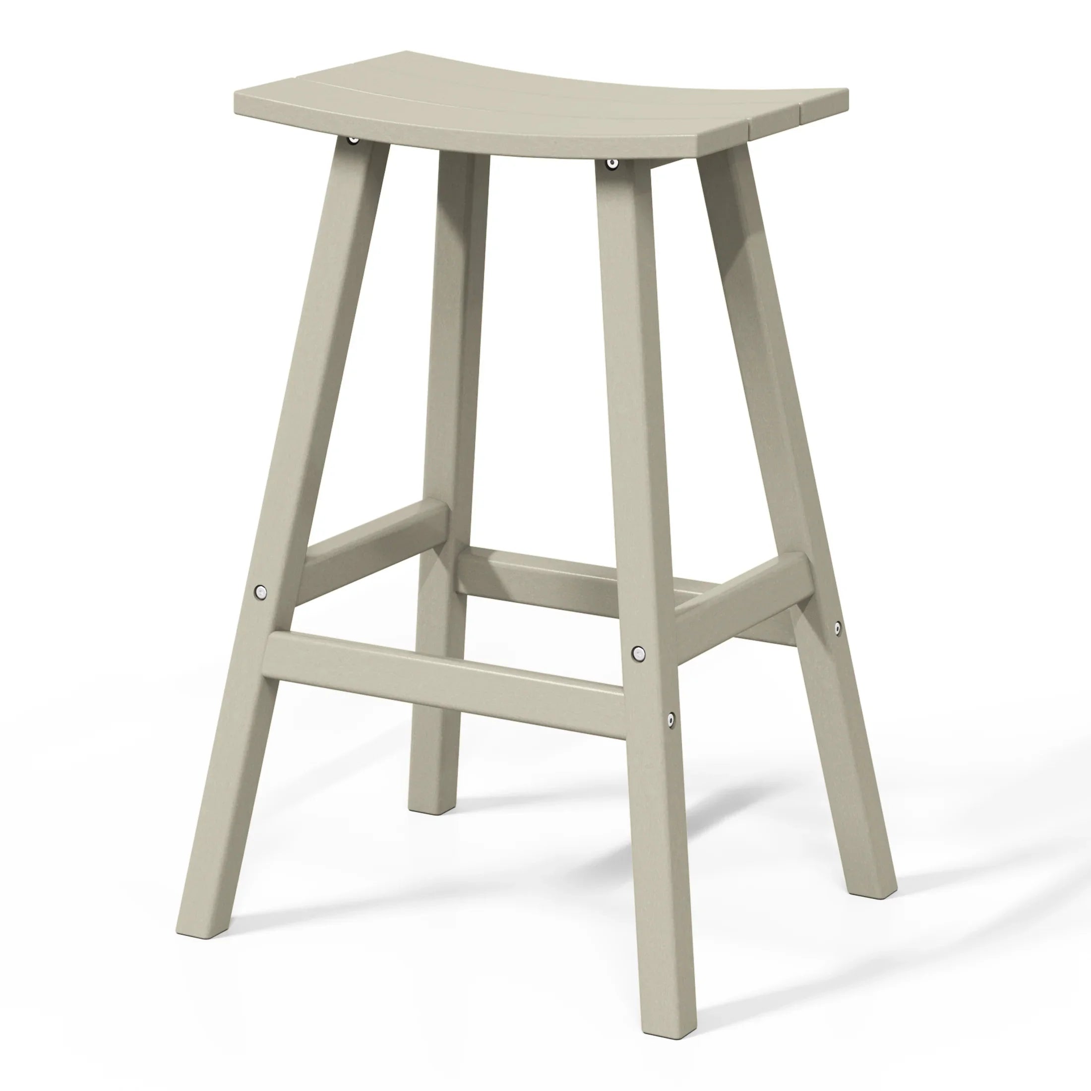 Paradise 2 piece set of 29" height Outdoor / Patio Saddle bar stools