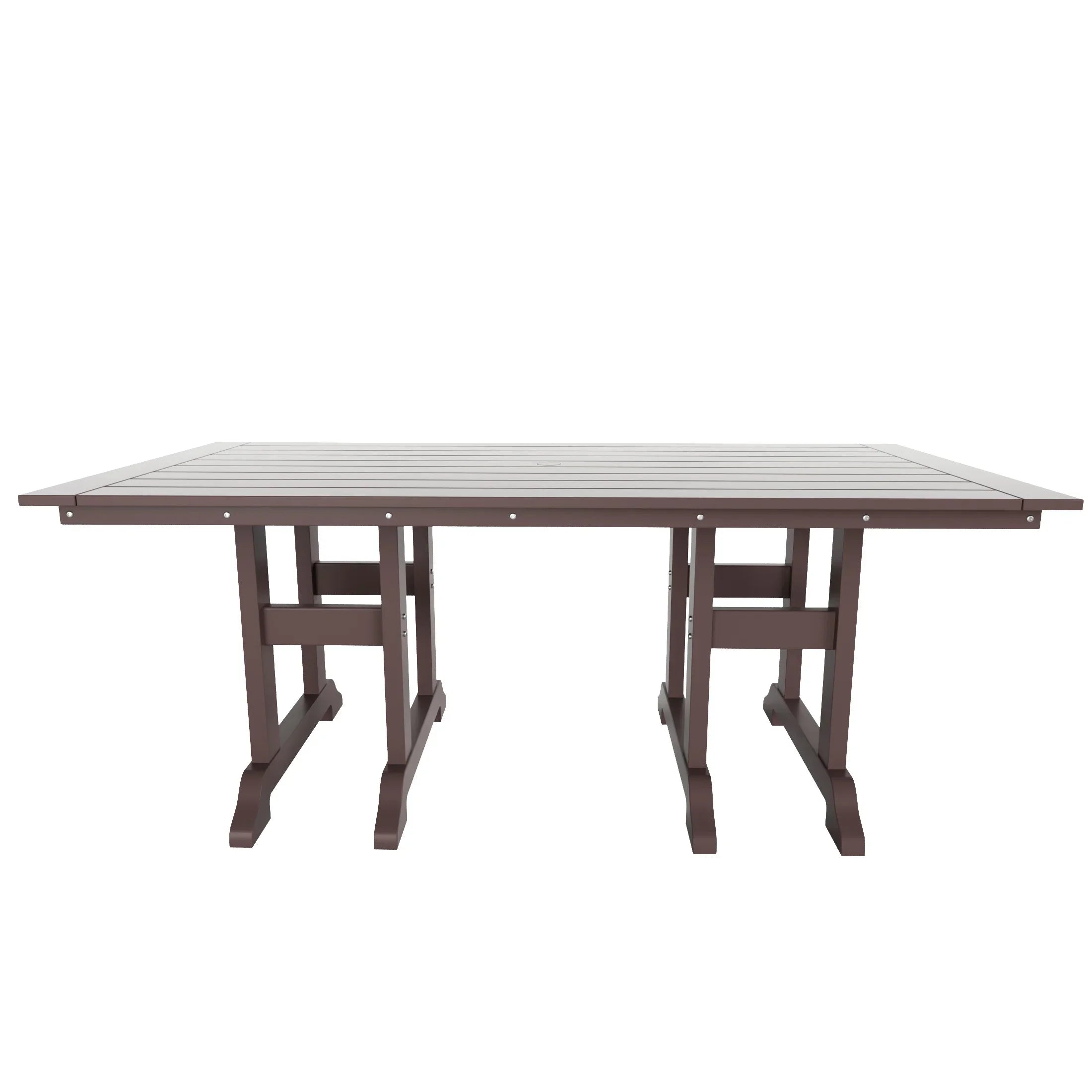 Paradise 7-Piece HDPE Outdoor Dining Patio Table and Chairs Set