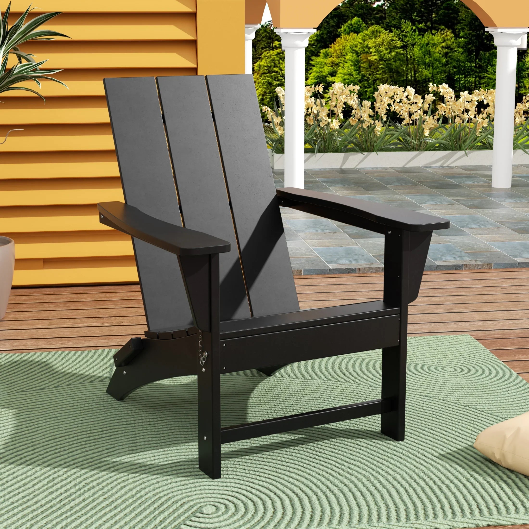 Palms Modern Outdoor Folding Adirondack Chair