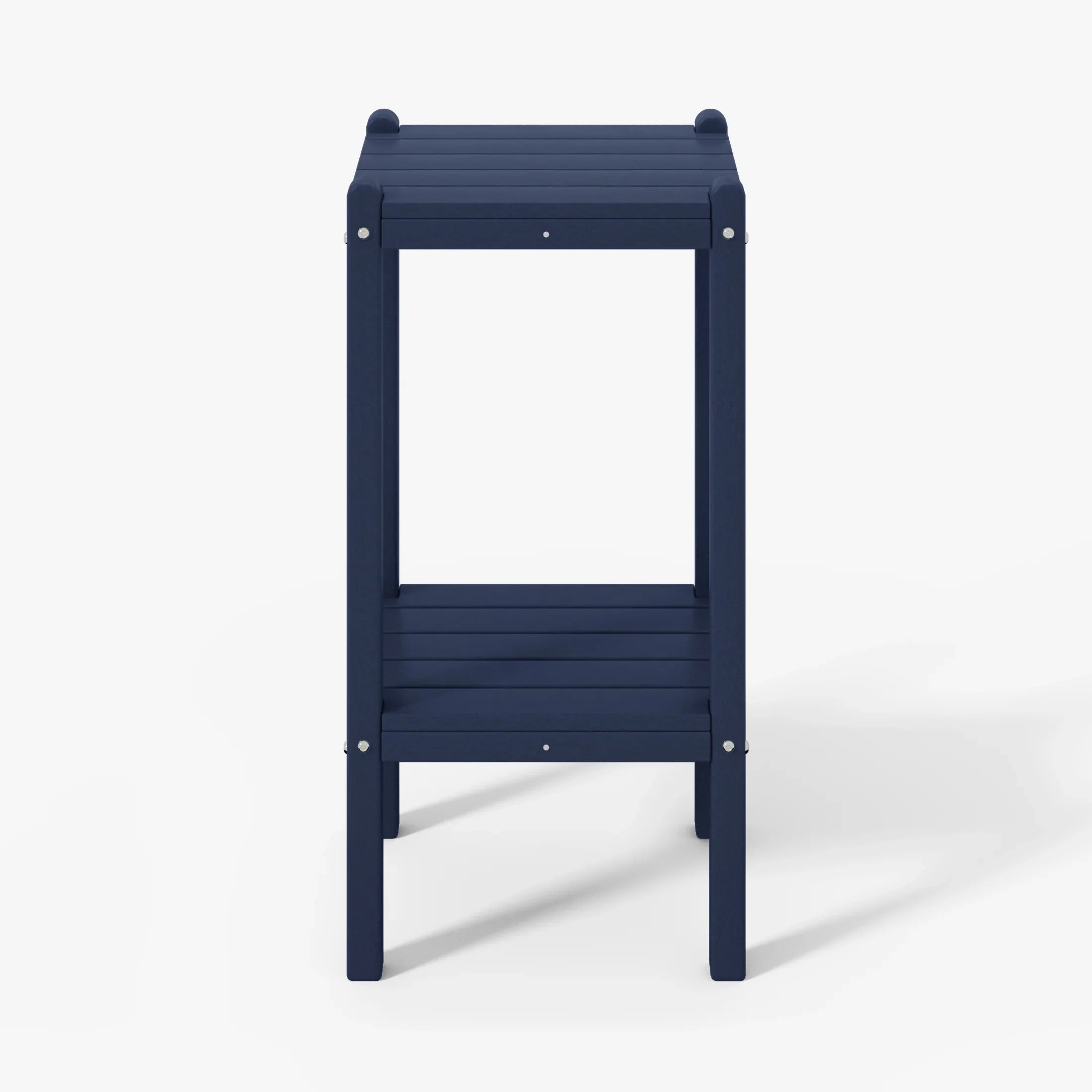 Paradise 36" Outdoor Adirondack HDPE 2-Tier Patio Side Table