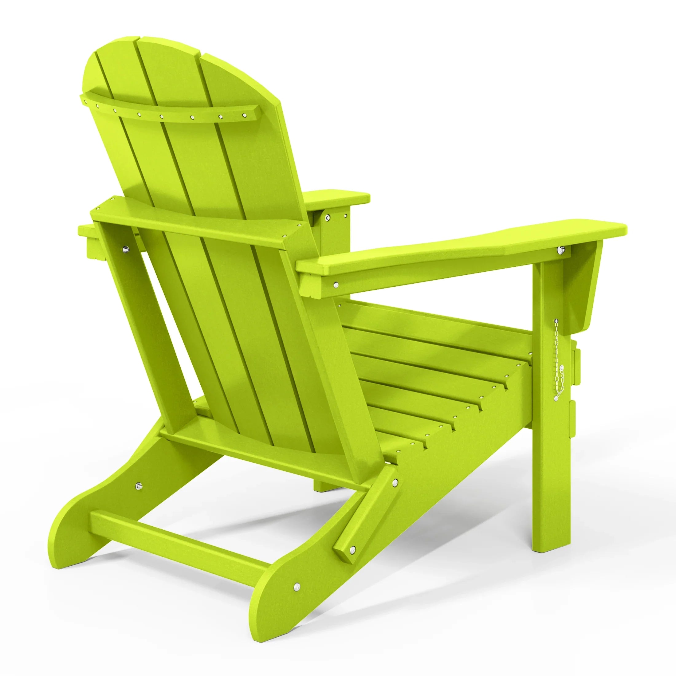 Paradise Outdoor Folding Poly Adirondack Chair (Set of 8)