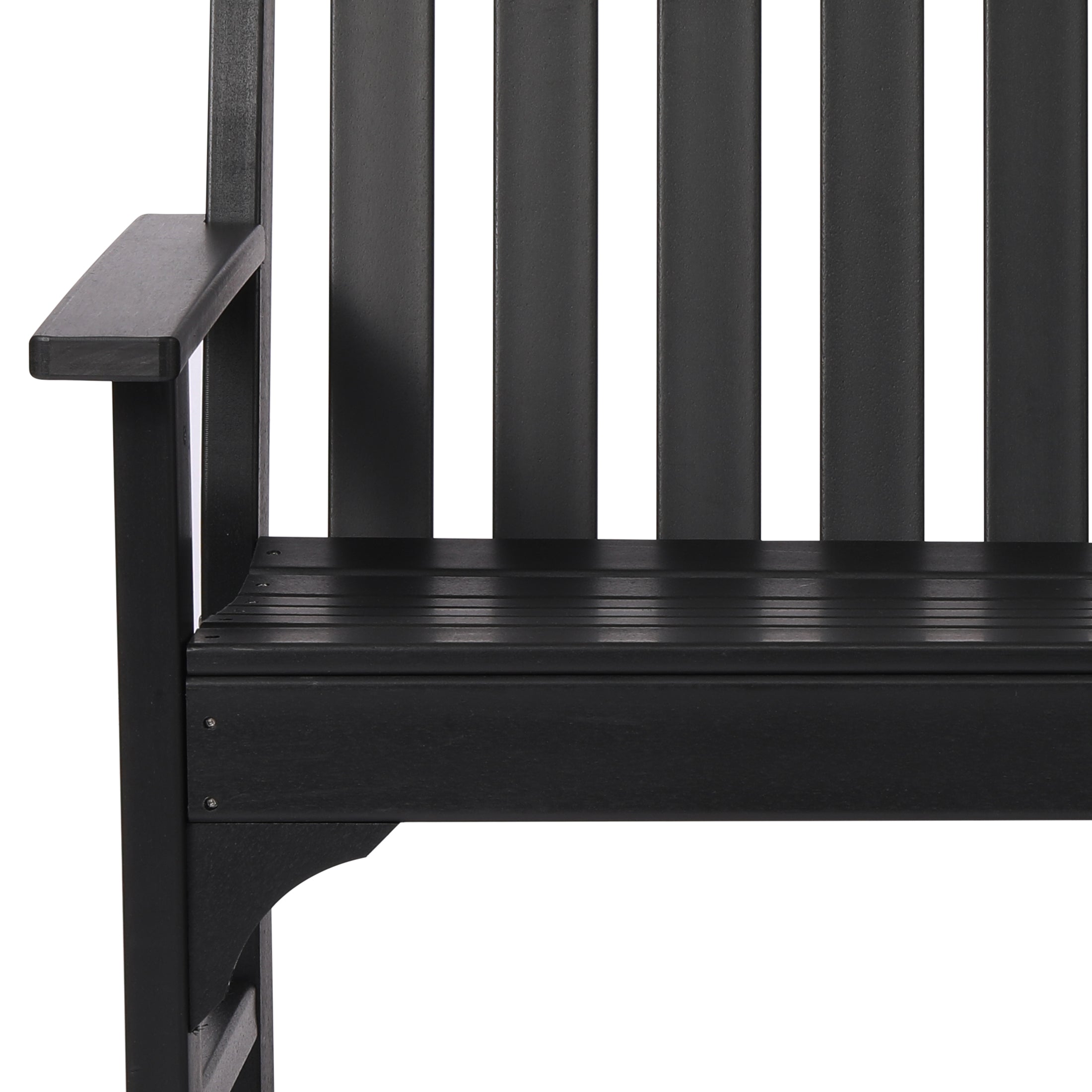 Paradise 5-Piece HDPE Outdoor Patio Furniture Couch and Rocking Chair Set