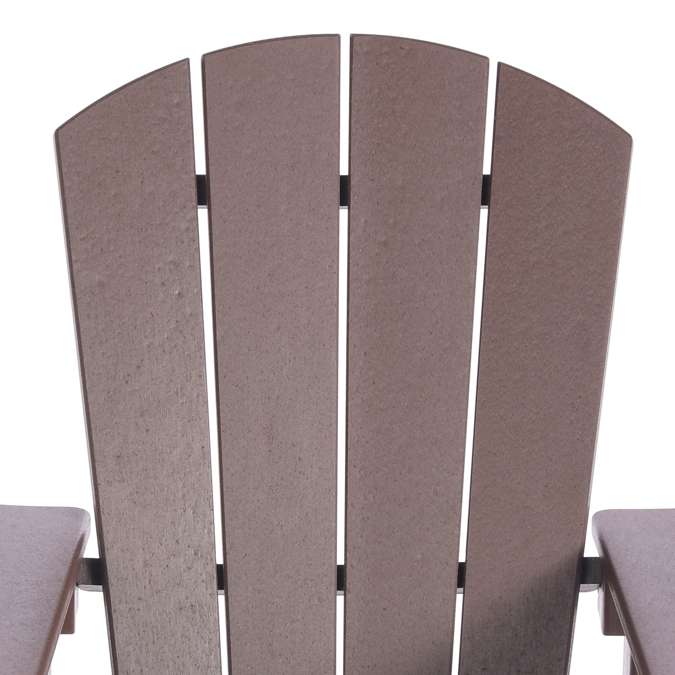 Paradise Kids Outdoor Adirondack Plastic Patio Chair (Set of 4)