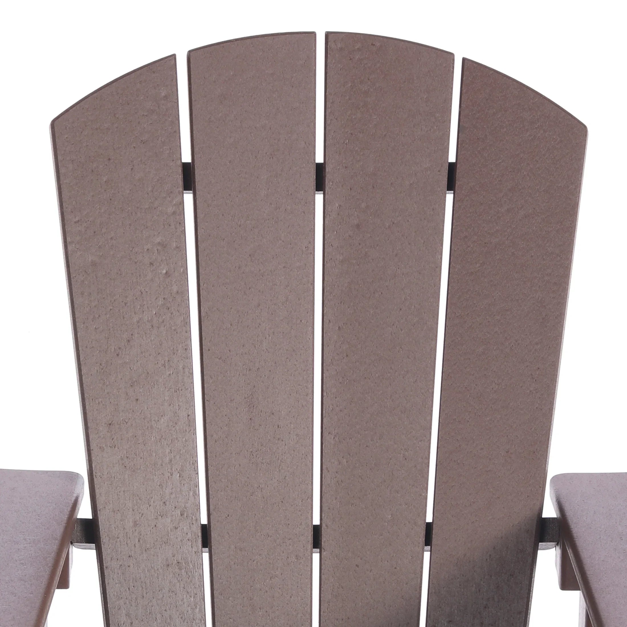 Paradise Kids Outdoor Adirondack Plastic Patio Chair (Set of 4)