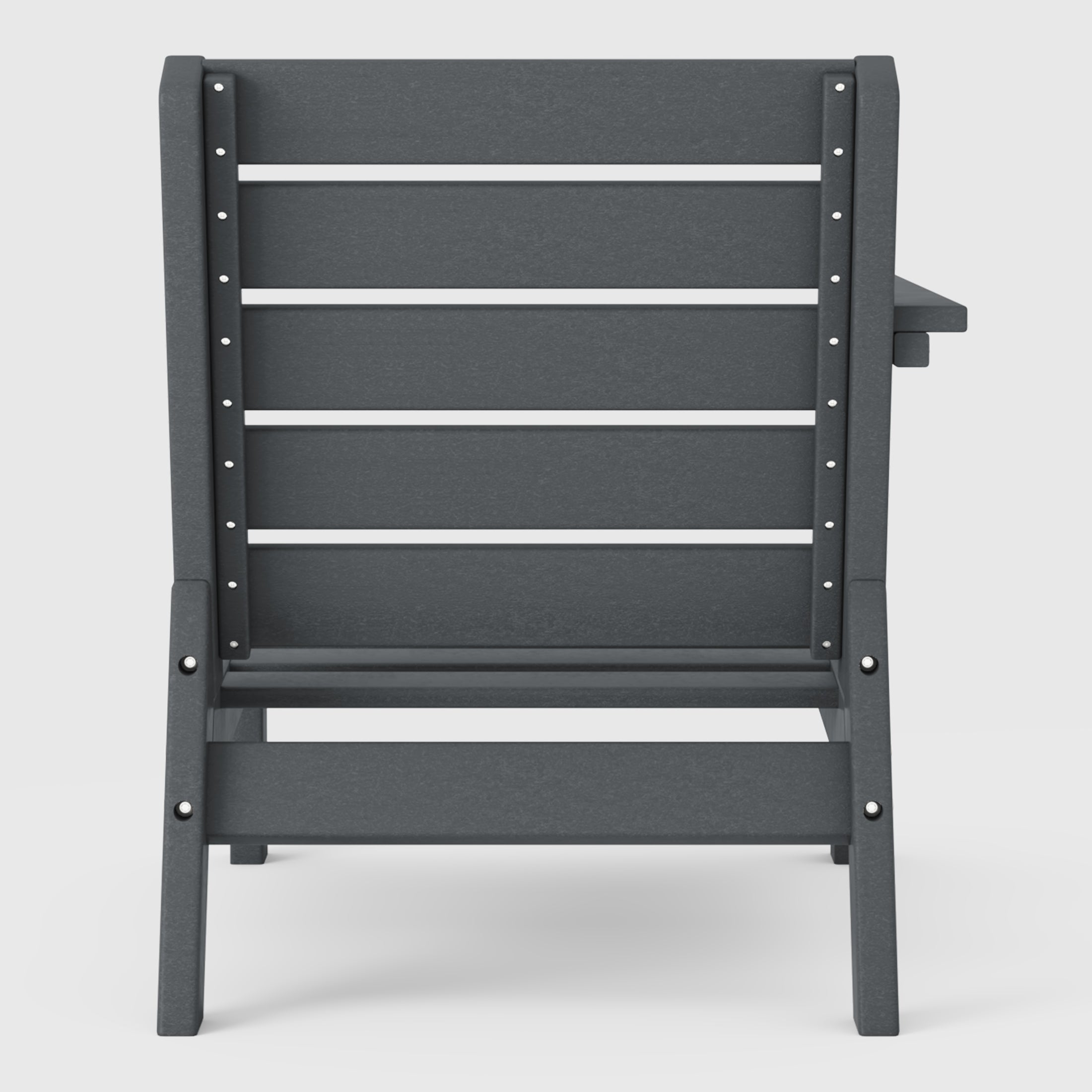 Portsmouth Outdoor Patio HDPE Deep Seating Left Arm Facing Modern Corner Chair