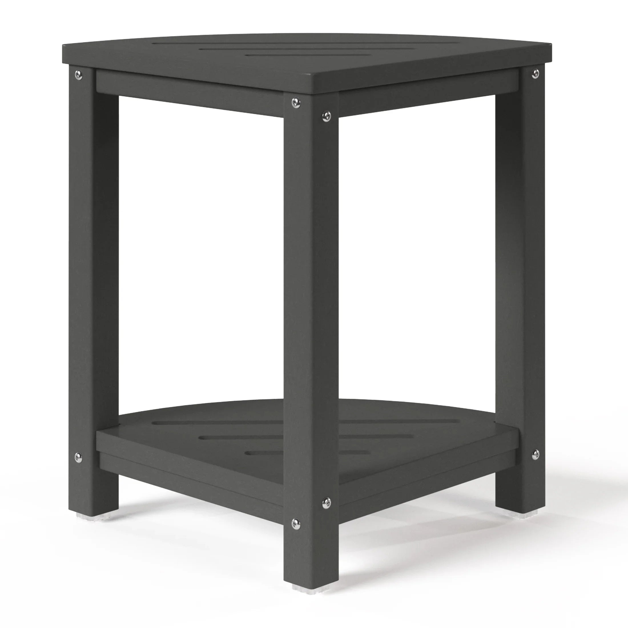 Ventura HDPE Plastic Waterproof Shower Corner Bench