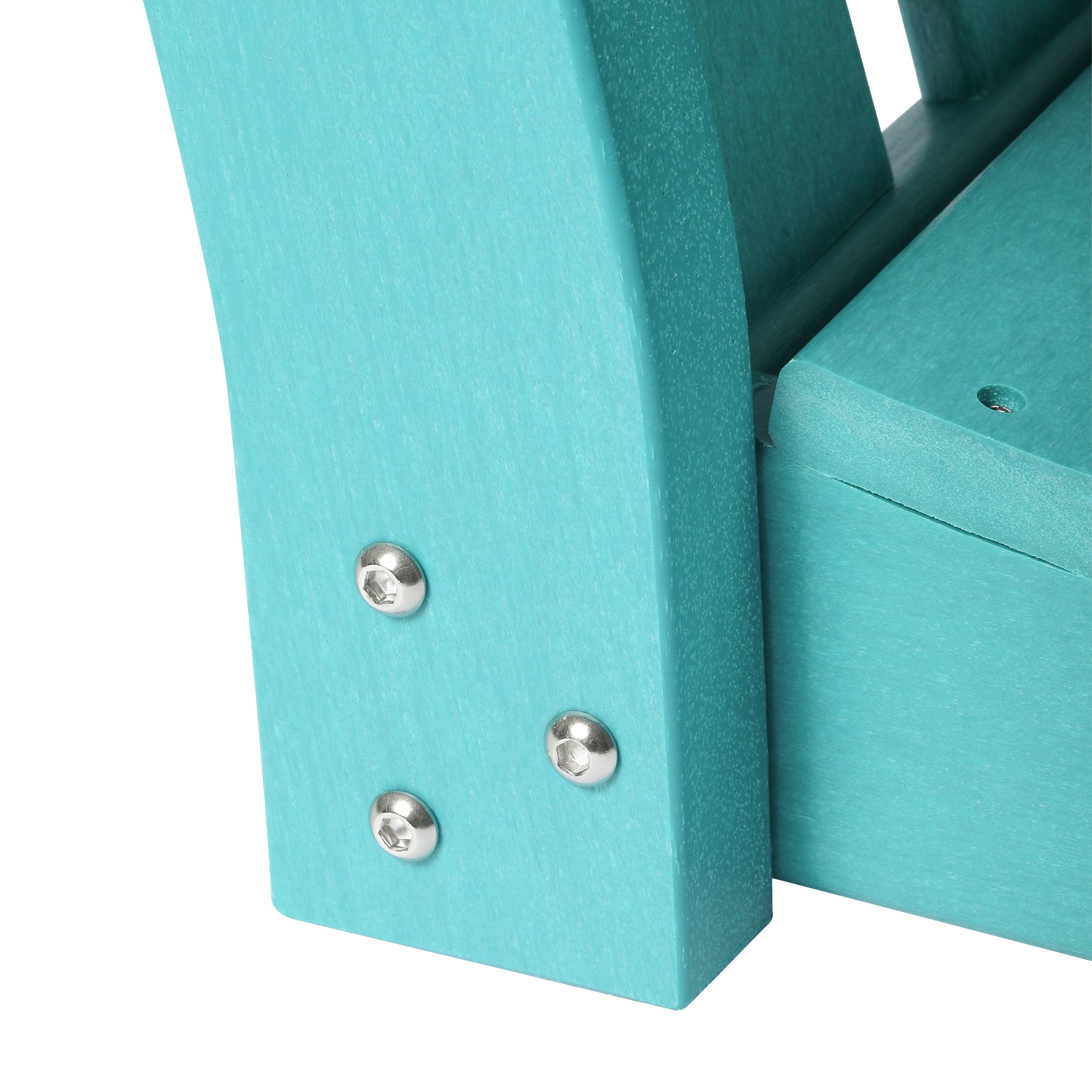 Paradise Outdoor Patio HDPE Hanging Front Porch Swing Bench