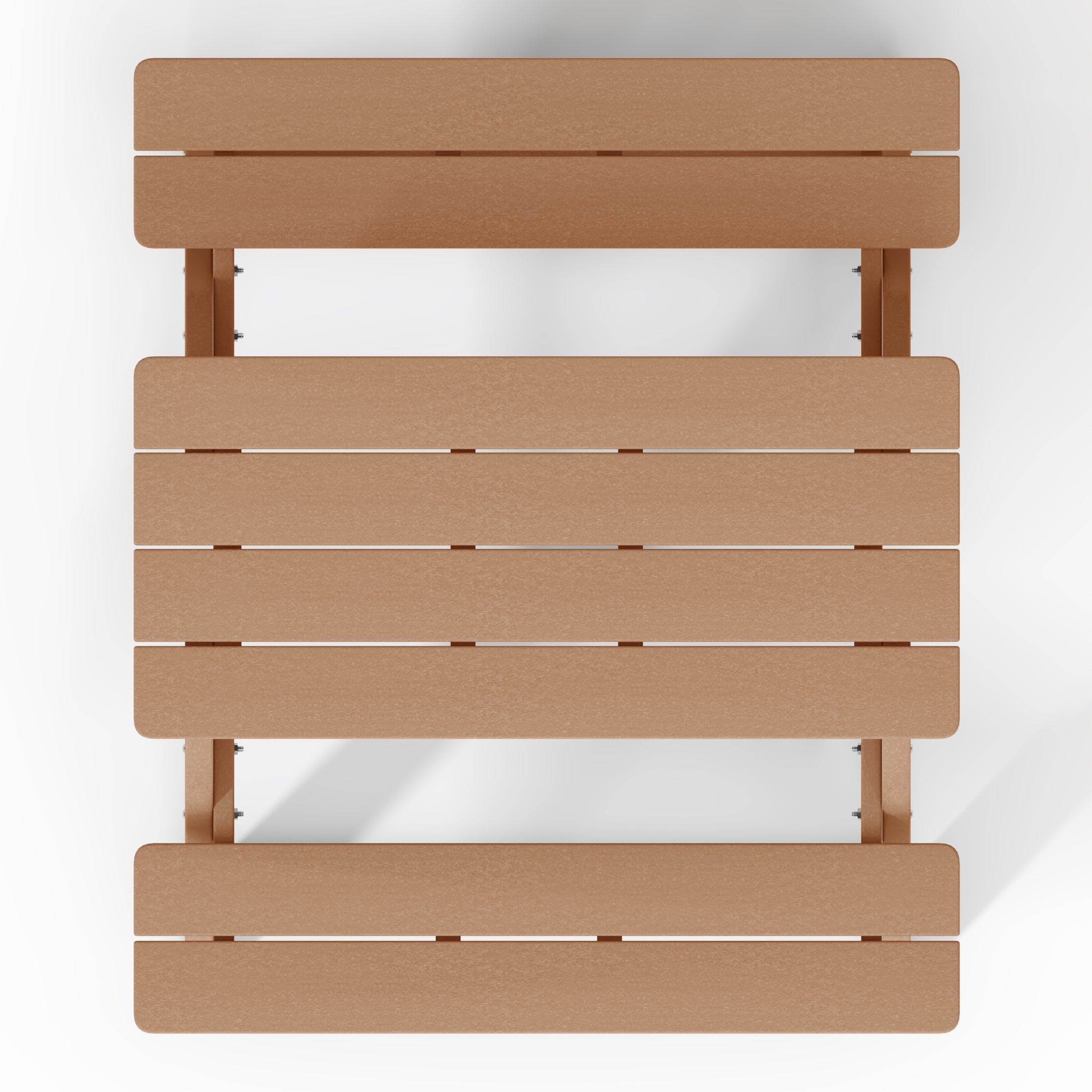 Paradise Outdoor Patio Kids HDPE Plastic Picnic Bench Table