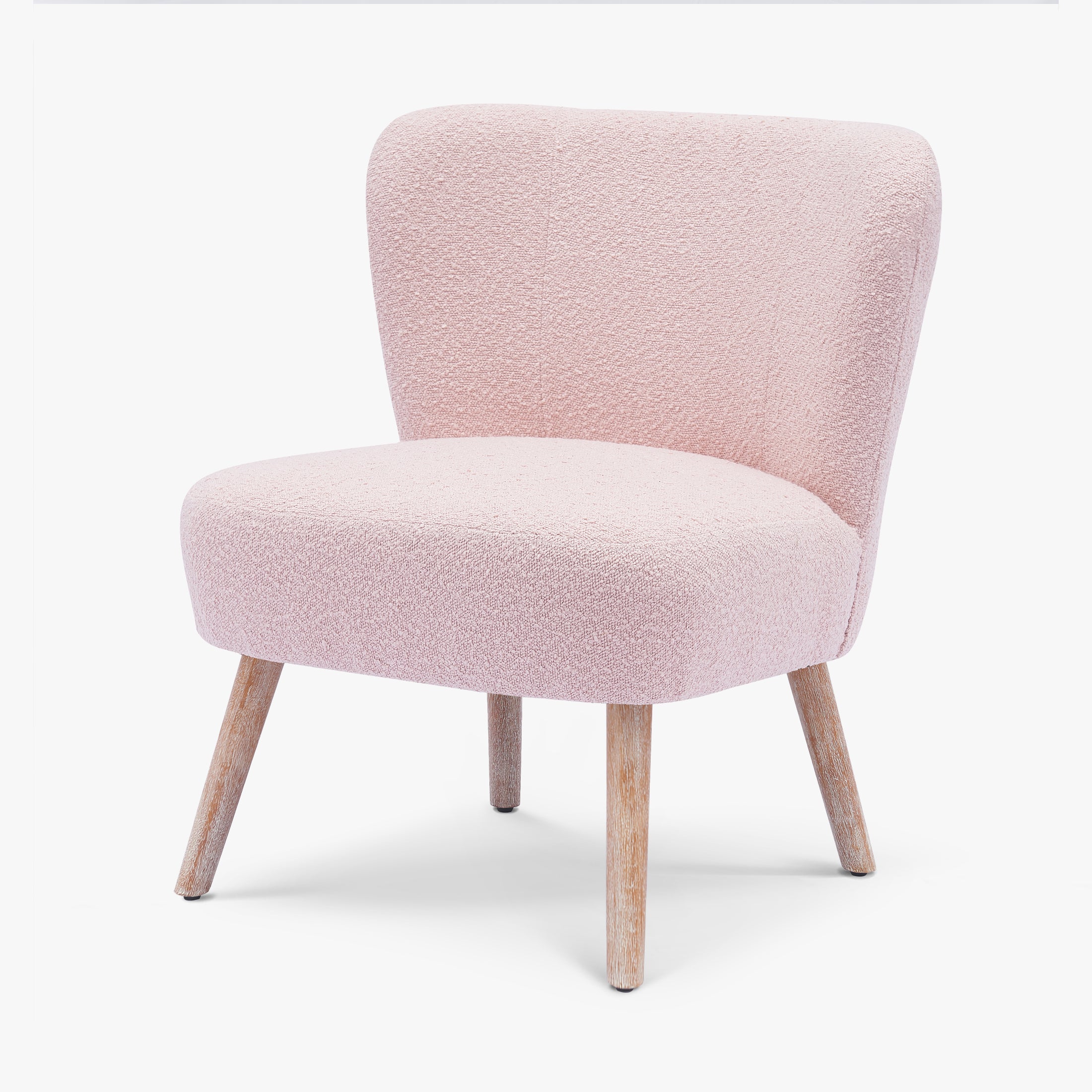 Amélie 25" Wide Upholstered Boucle Accent Chair