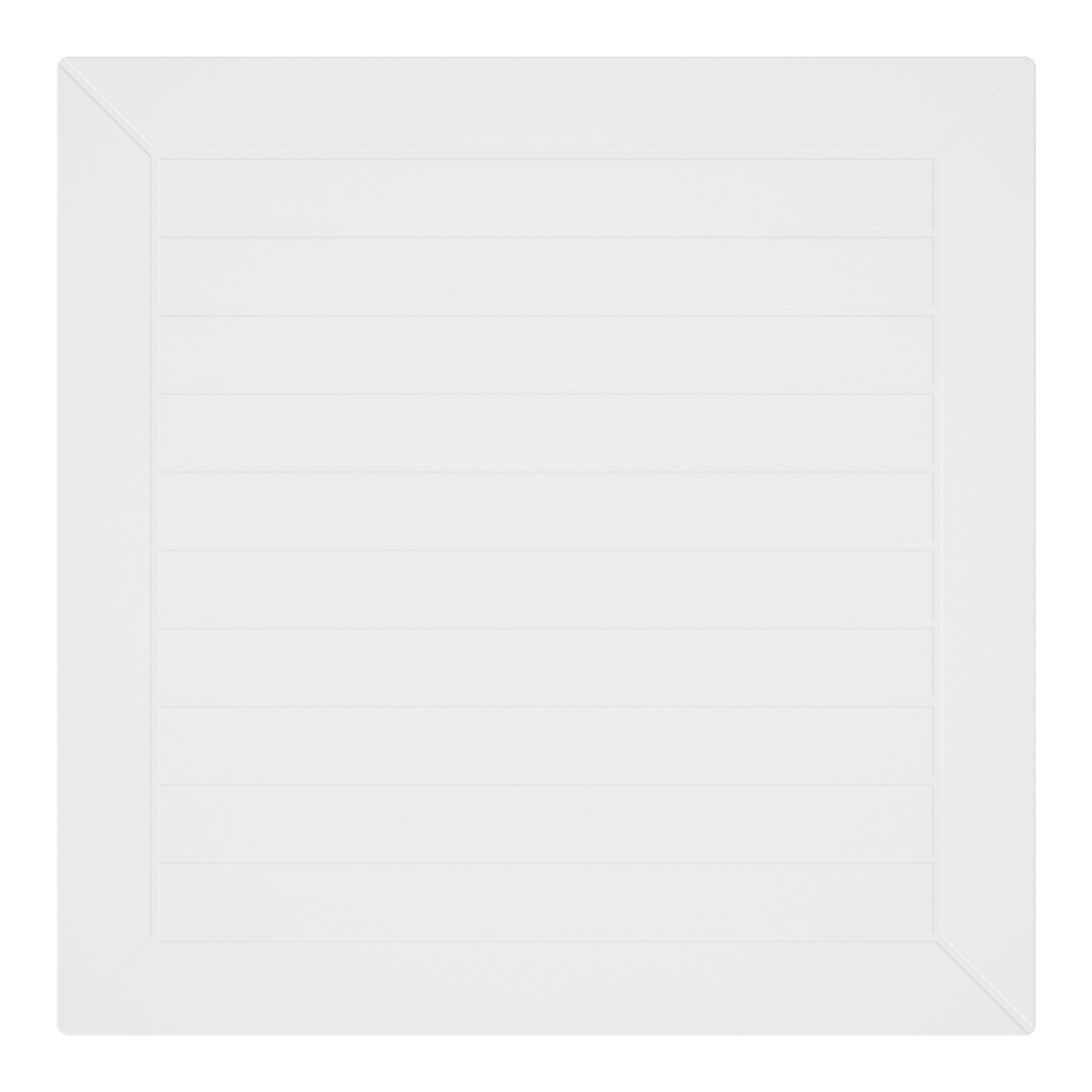 Sunshine 31.5" Square Outdoor Plastic Resin Patio Dining Table for 4