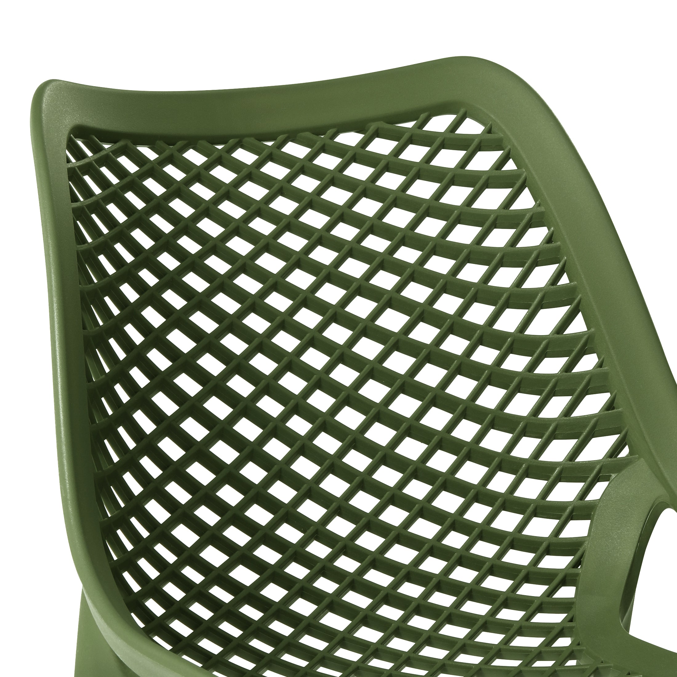 Sunshine 3-Piece Outdoor Resin Patio Bistro Set with Stackable Patio Dining Side Chairs