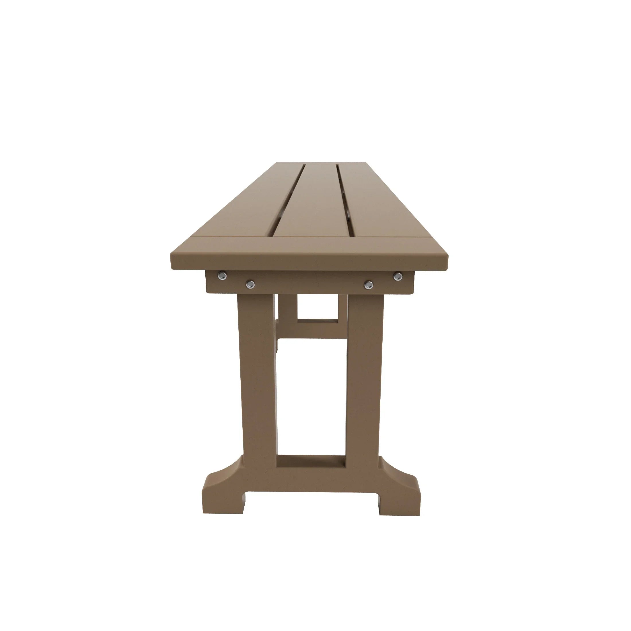 Paradise 6-Piece HDPE Outdoor Rectangle Dining Patio Table and Chairs Set