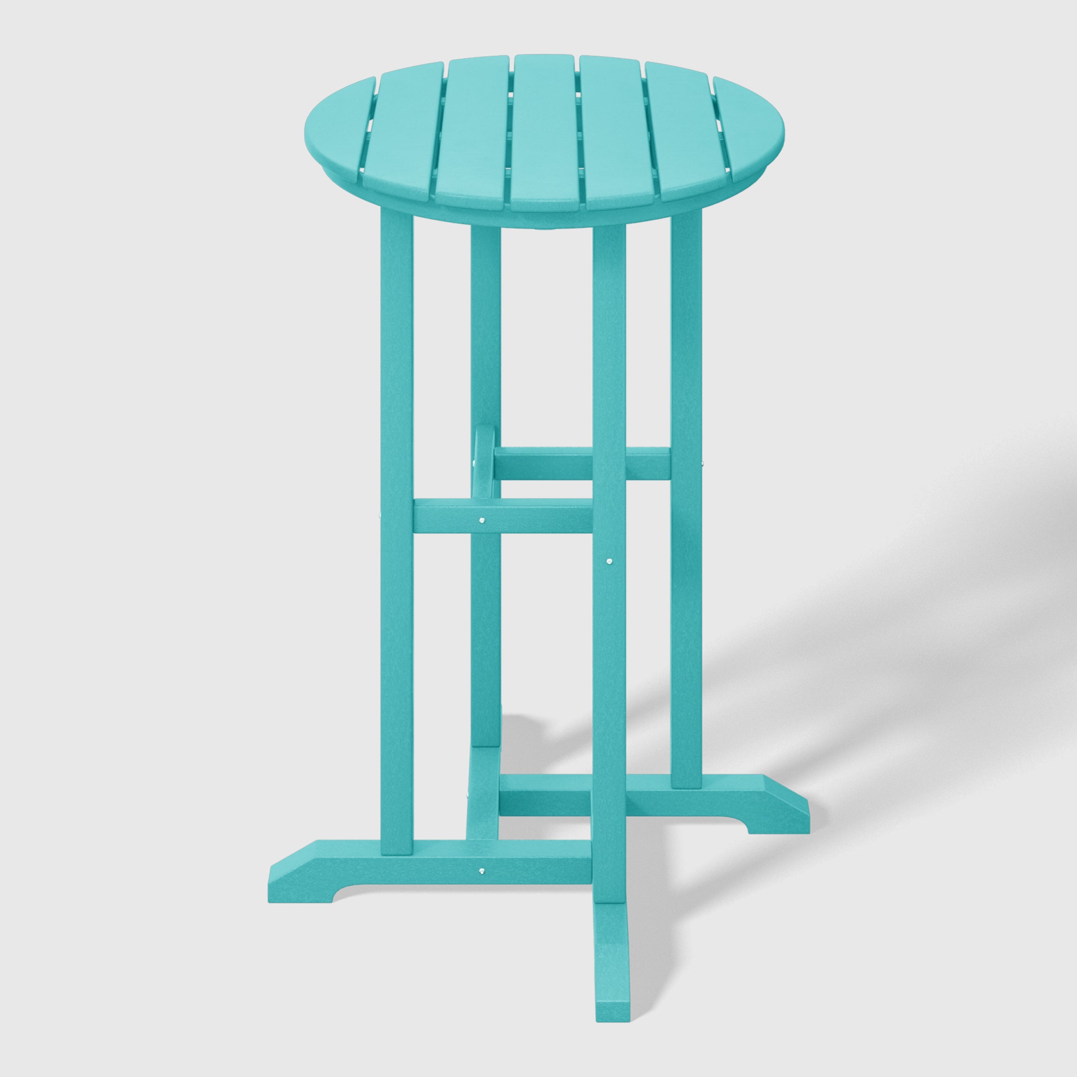 Paradise Outdoor Patio Counter Height Bar Stools Bistro Bar Table 4-Piece Set