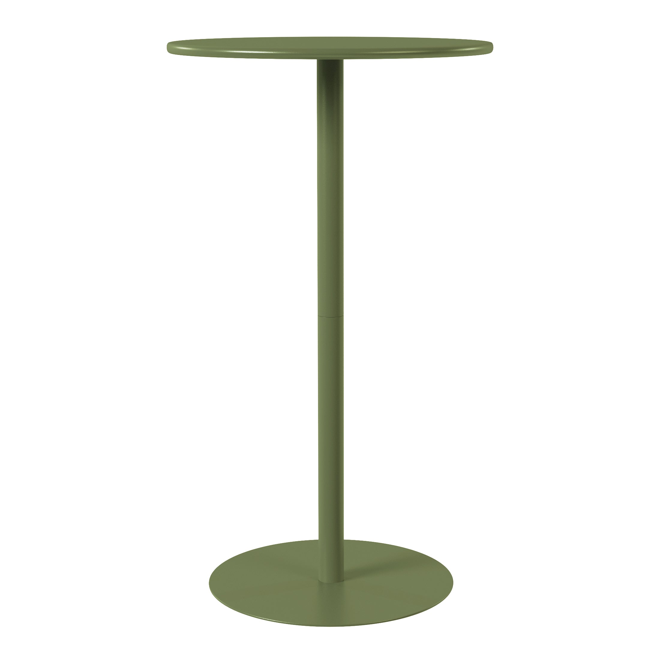 Sunshine 41.25" Adjustable Metal Round Bar Height Table
