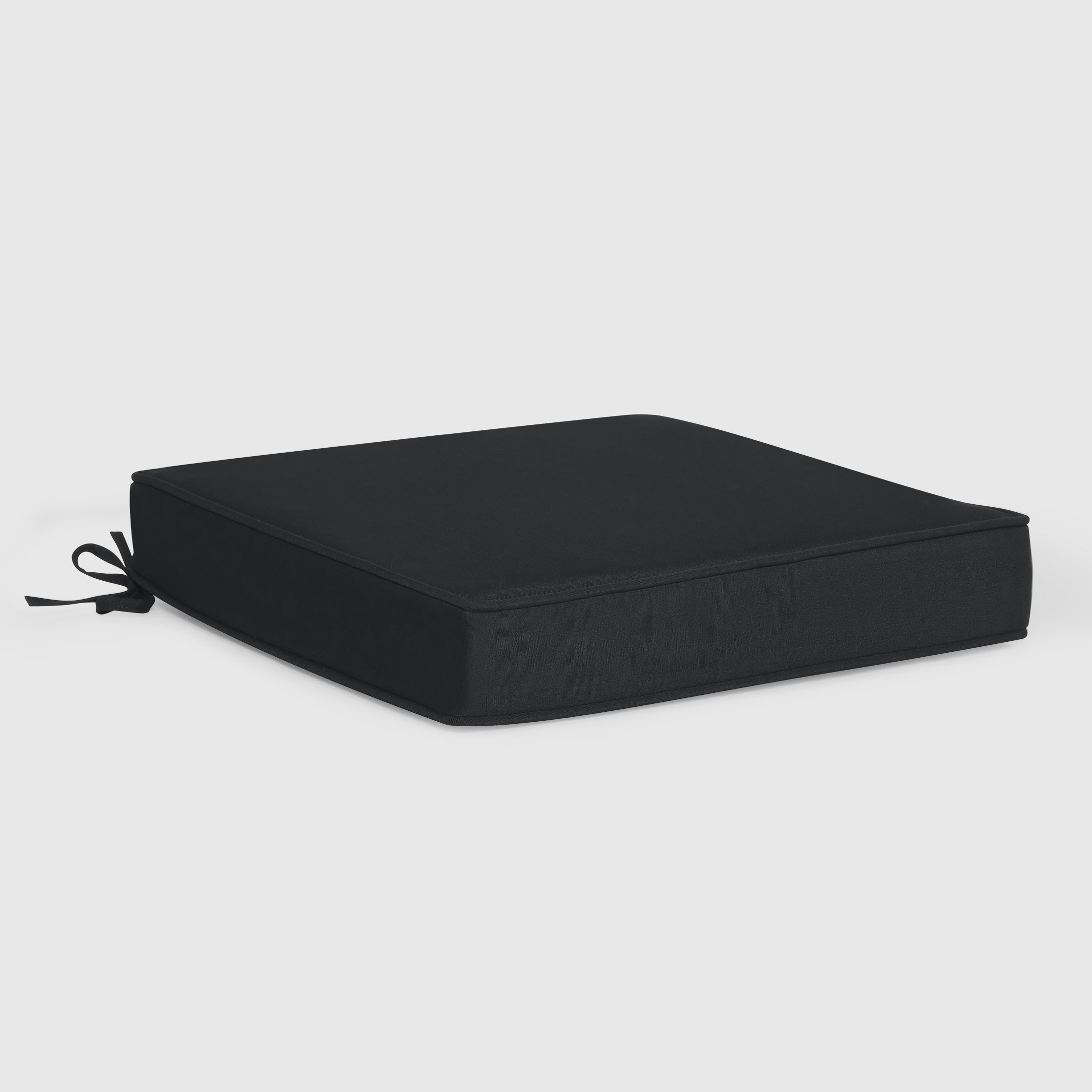 Harmony Outdoor Patio Furniture Seat Chair Square Cushions with Piping. Set of 2, 20" x 19"