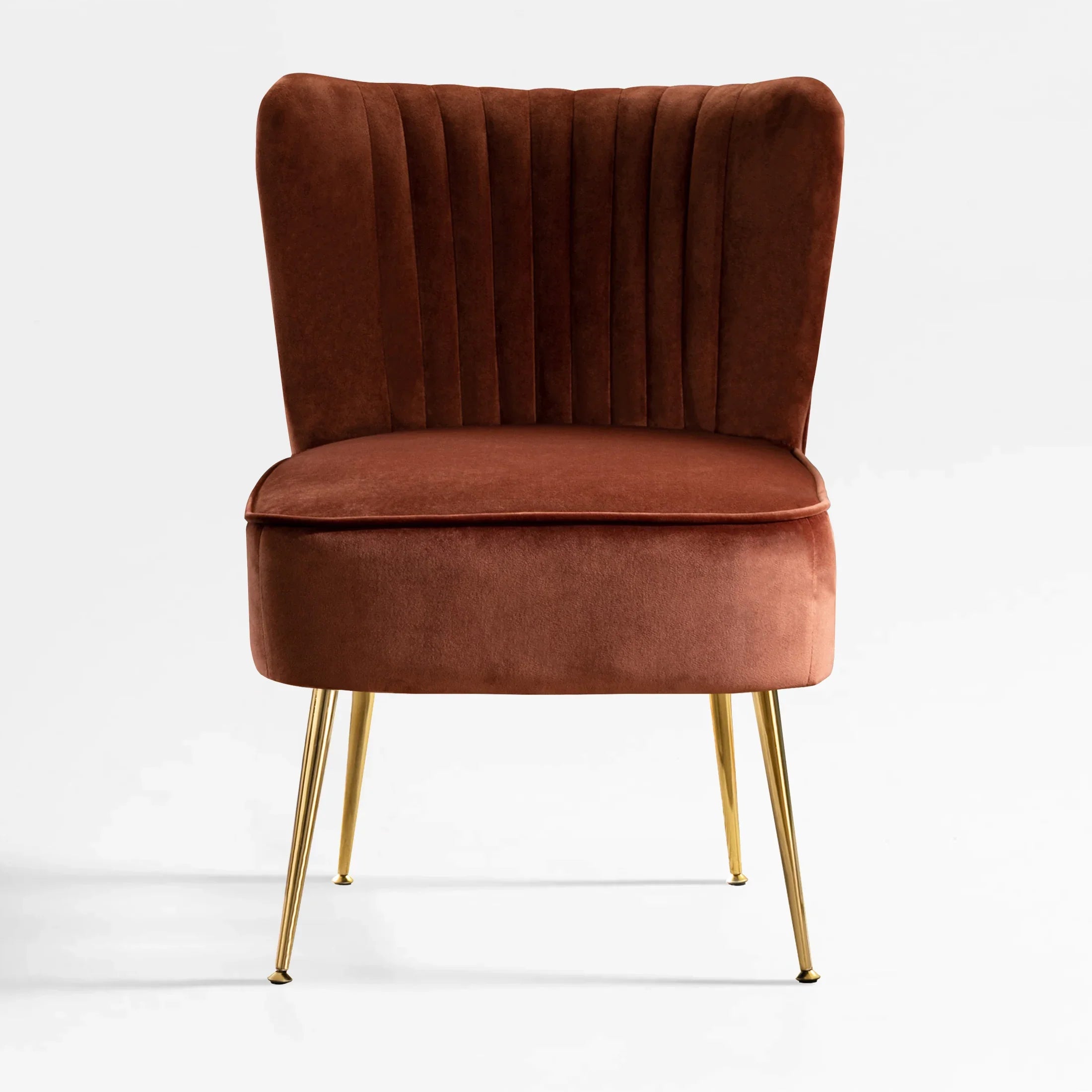 Alaia Mid Century Modern Tufted Velvet Loveseat Sofa and 22" Accent Chair 3-Piece Set