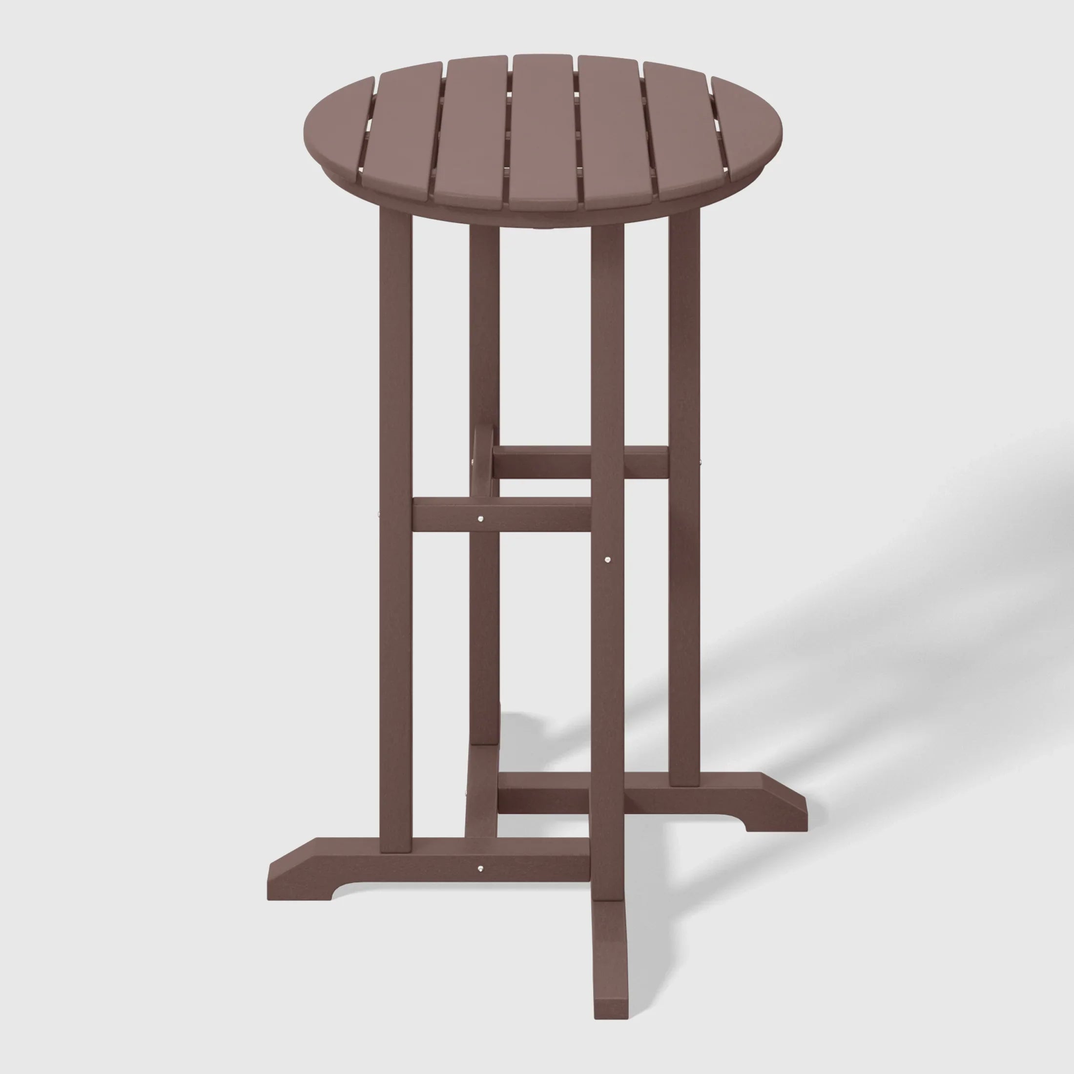 Paradise Outdoor Patio Counter Height Bar Stools Bistro Bar Table 4-Piece Set