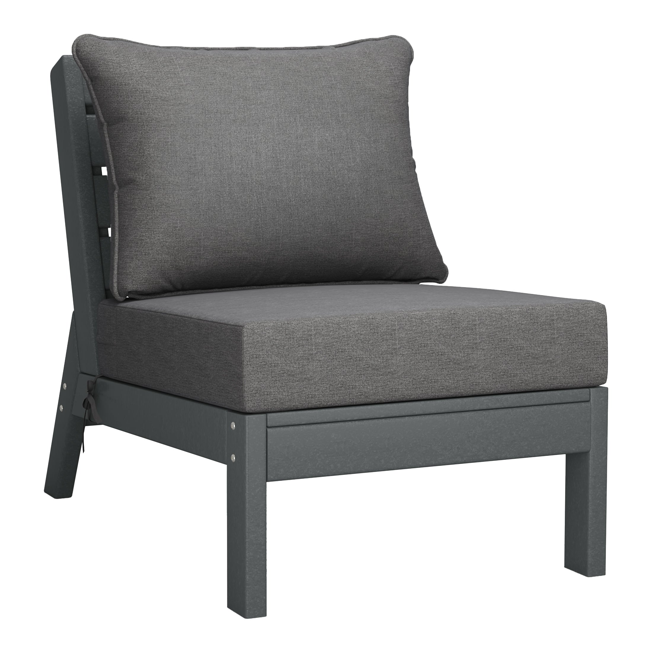 Portsmouth Outdoor 6-Piece Modular Sectional Patio Furniture Sofa Set